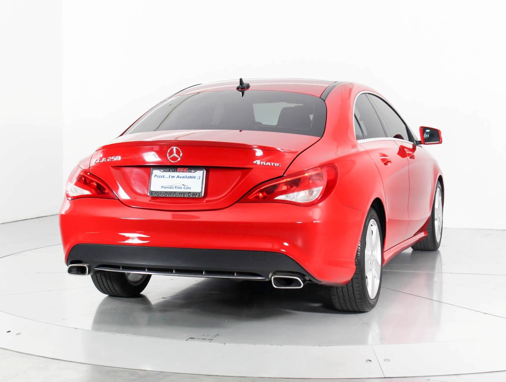 Florida Fine Cars - Used MERCEDES-BENZ CLA CLASS 2015 WEST PALM CLA250 4MATIC