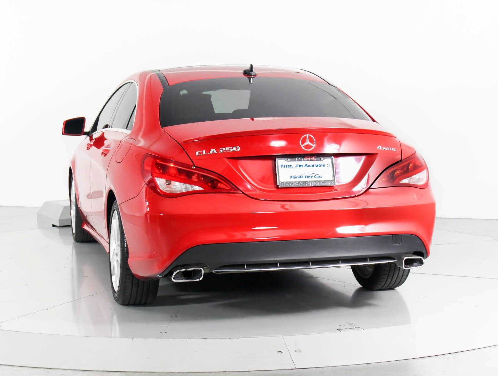 Florida Fine Cars - Used MERCEDES-BENZ CLA CLASS 2015 WEST PALM CLA250 4MATIC