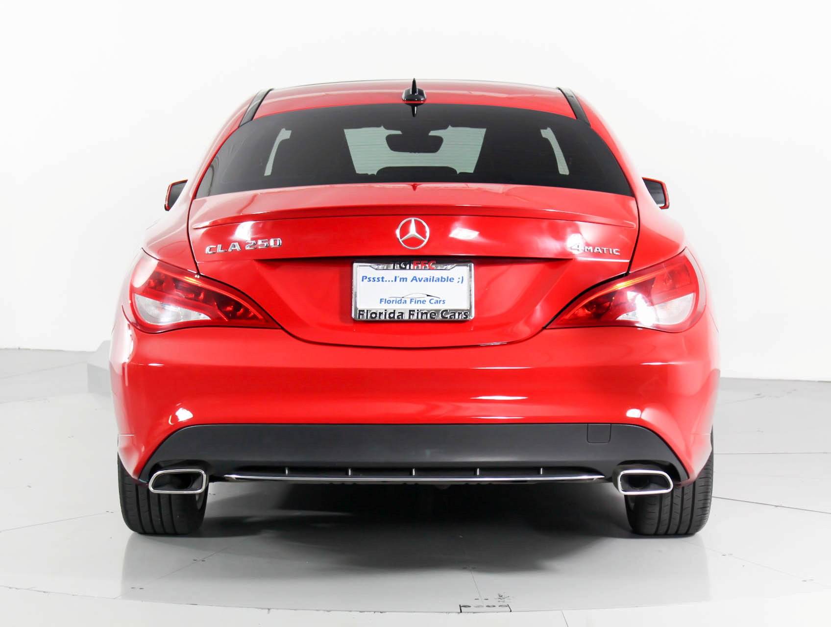 Florida Fine Cars - Used MERCEDES-BENZ CLA CLASS 2015 WEST PALM CLA250 4MATIC