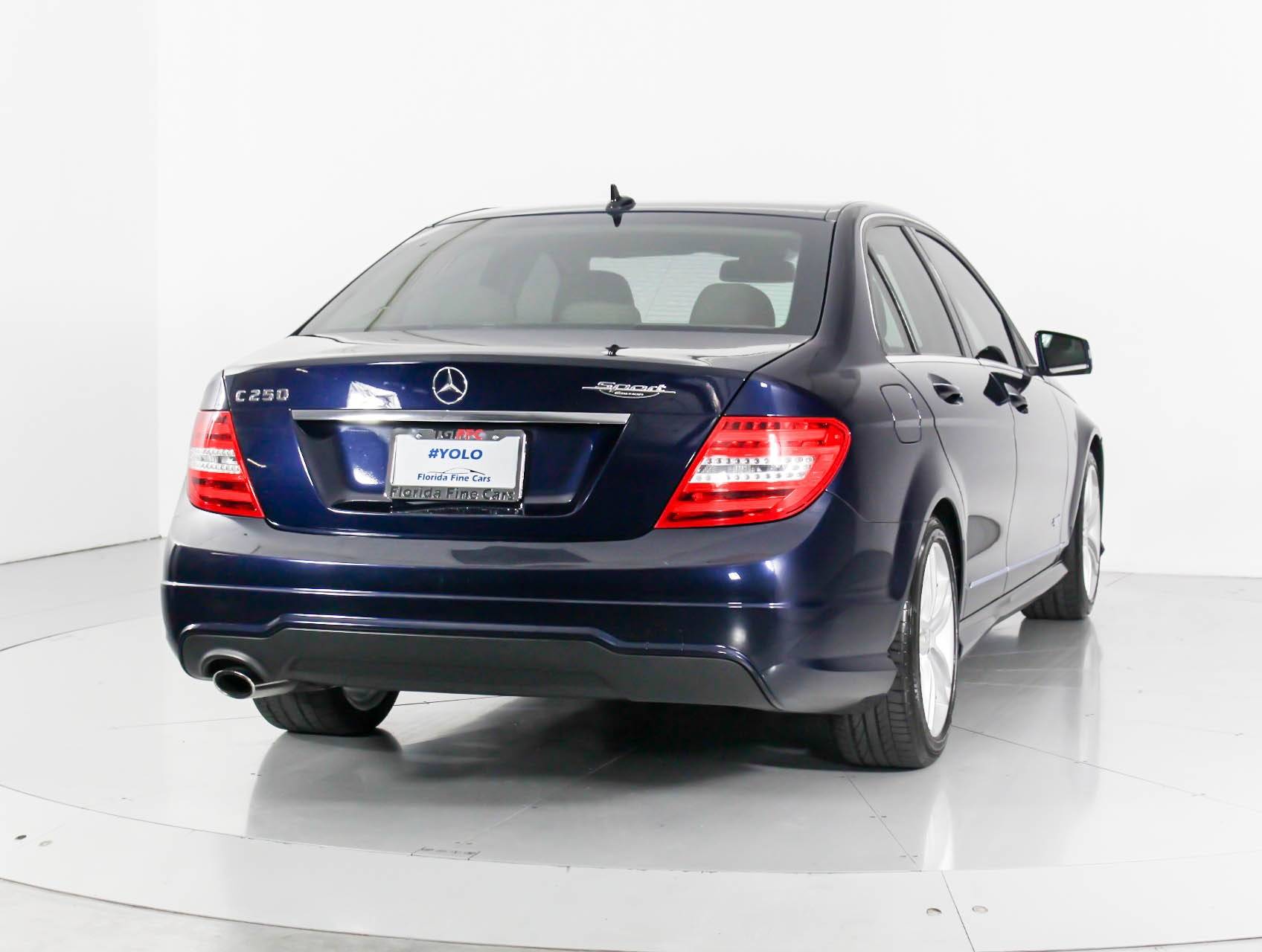 Florida Fine Cars - Used MERCEDES-BENZ C CLASS 2013 WEST PALM C250