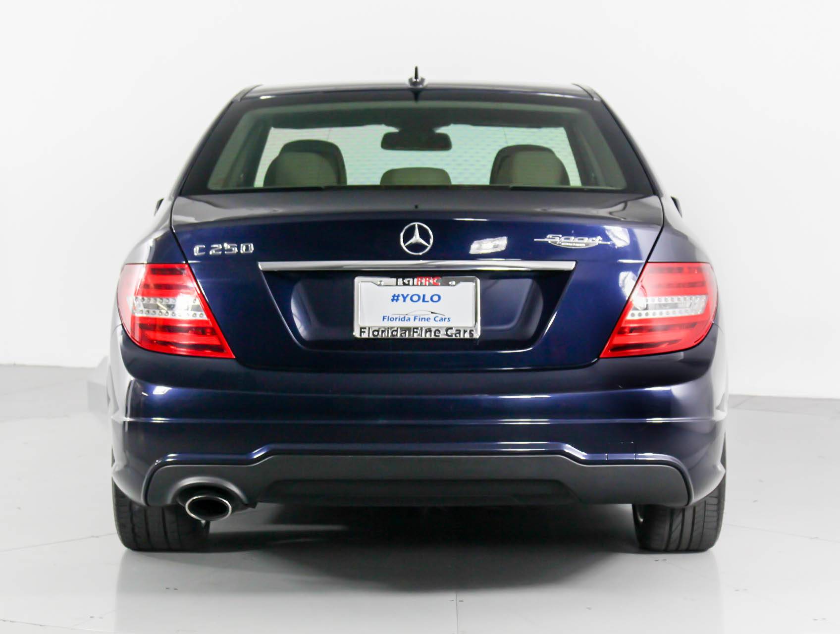Florida Fine Cars - Used MERCEDES-BENZ C CLASS 2013 WEST PALM C250
