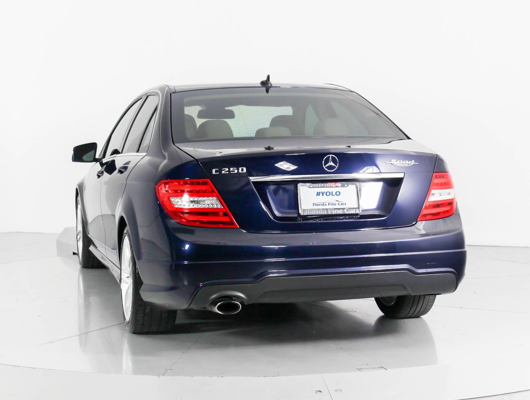 Florida Fine Cars - Used MERCEDES-BENZ C CLASS 2013 WEST PALM C250