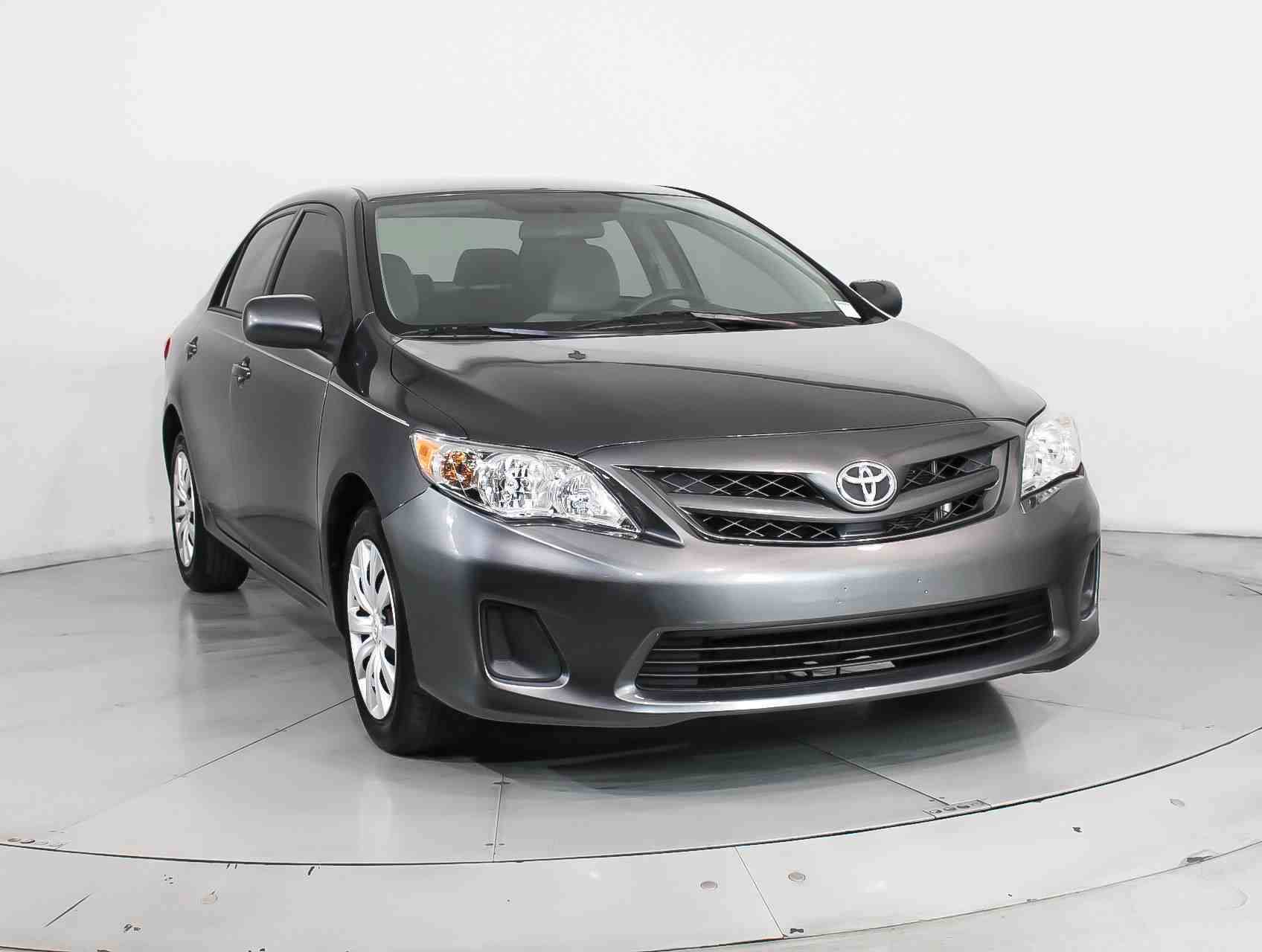 Florida Fine Cars - Used TOYOTA COROLLA 2012 HOLLYWOOD Le