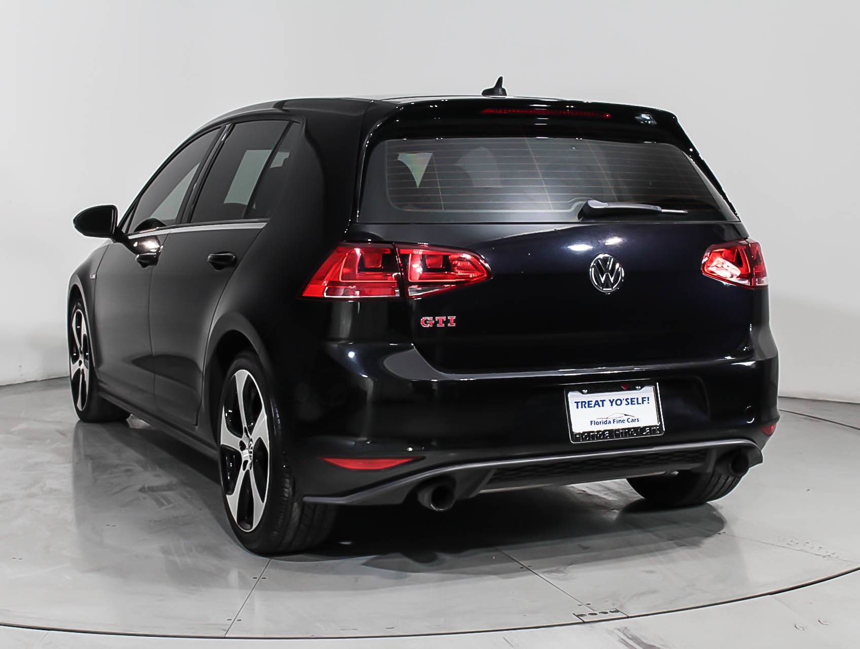 Florida Fine Cars - Used VOLKSWAGEN GTI 2016 MIAMI Se Performance