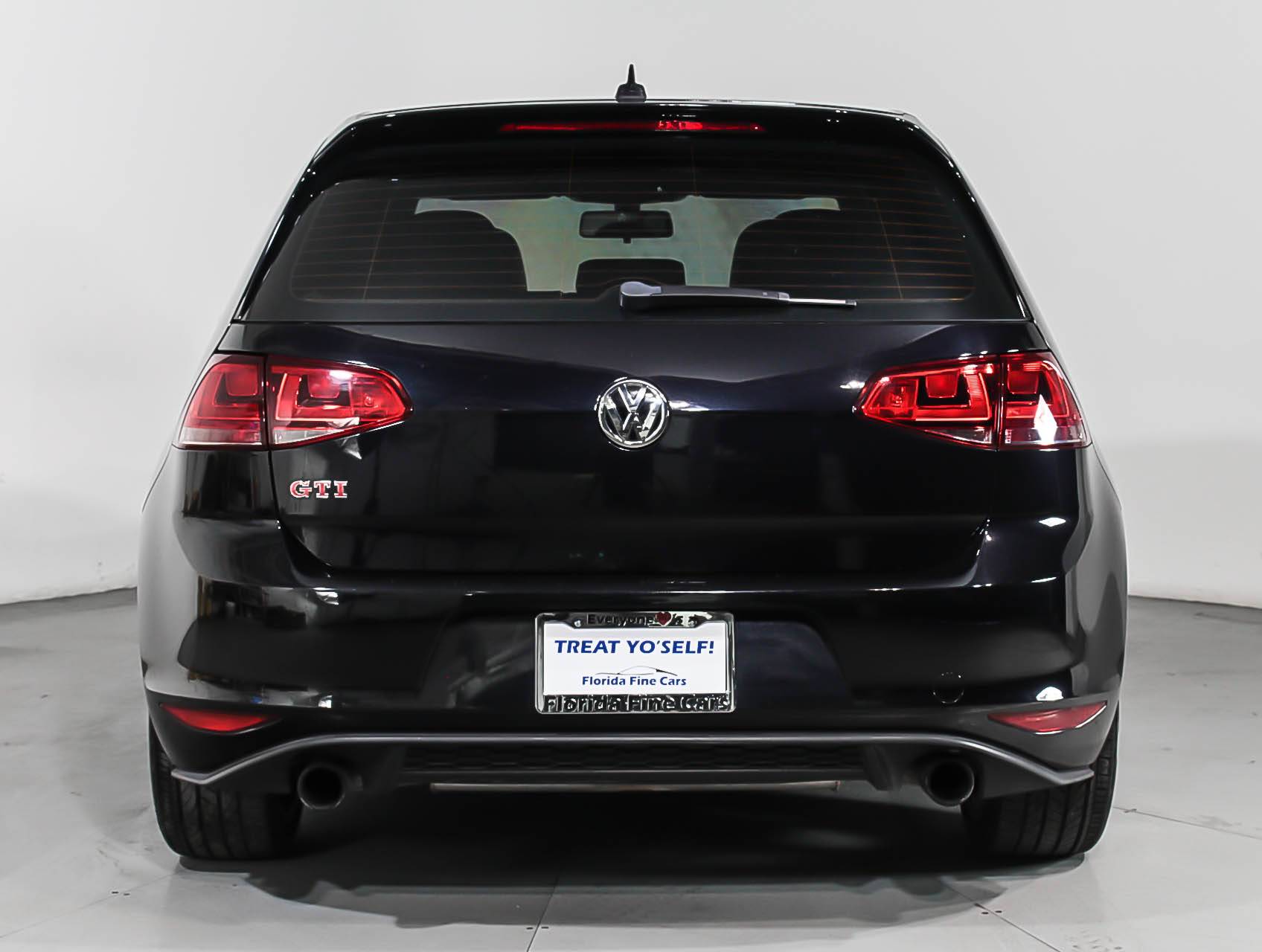 Florida Fine Cars - Used VOLKSWAGEN GTI 2016 MIAMI Se Performance