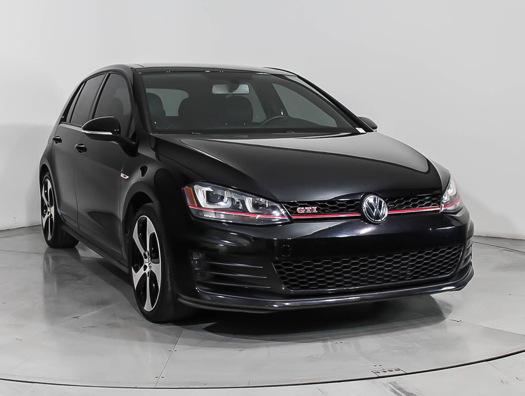 Florida Fine Cars - Used VOLKSWAGEN GTI 2016 MIAMI Se Performance