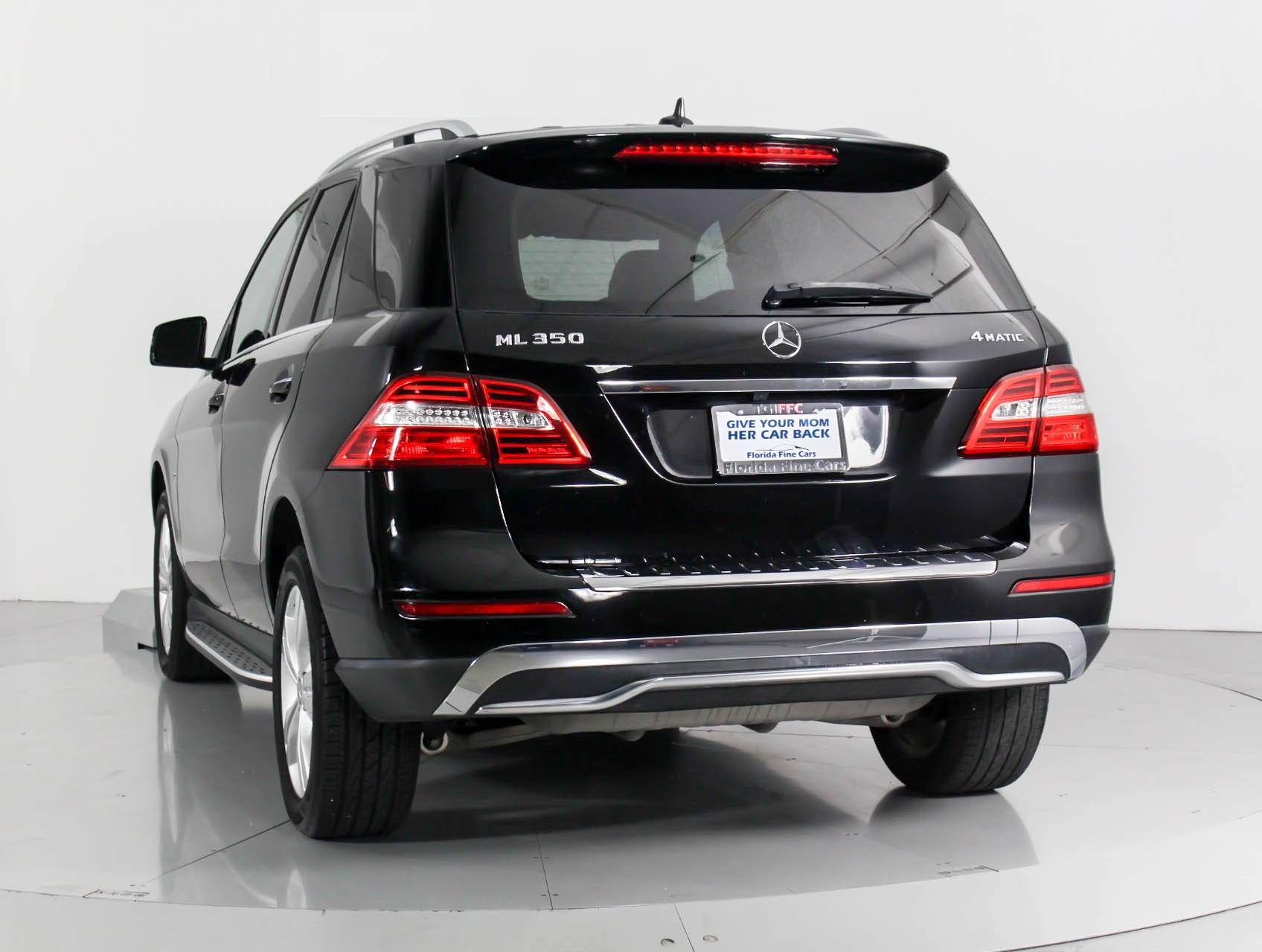 Florida Fine Cars - Used MERCEDES-BENZ M CLASS 2012 MIAMI ML350 4MATIC