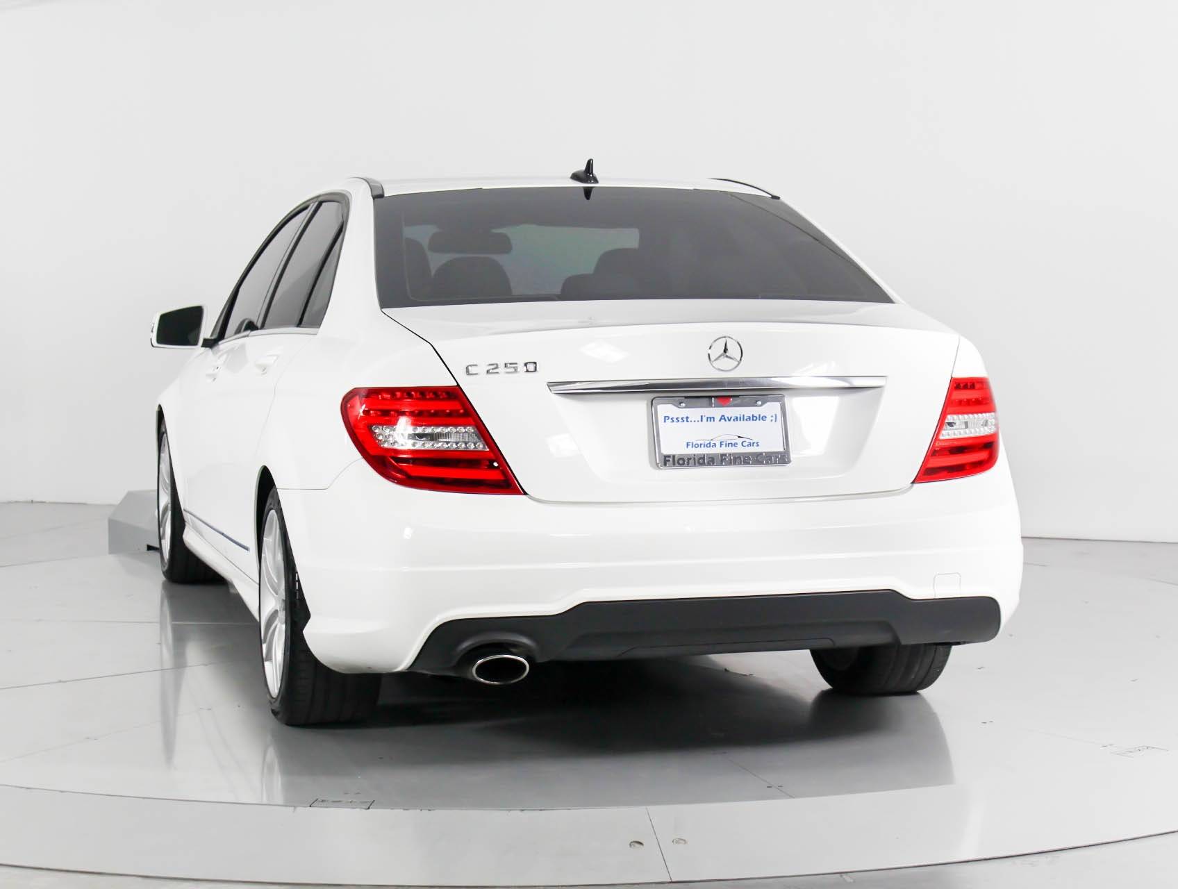 Florida Fine Cars - Used MERCEDES-BENZ C CLASS 2013 WEST PALM C250