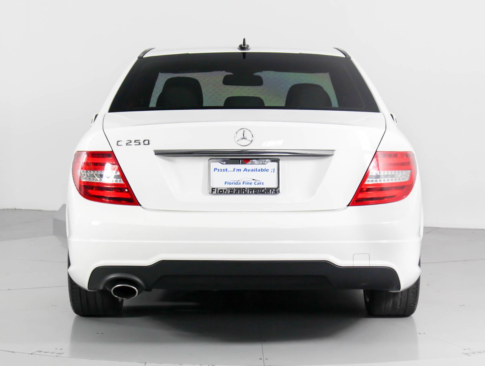 Florida Fine Cars - Used MERCEDES-BENZ C CLASS 2013 WEST PALM C250