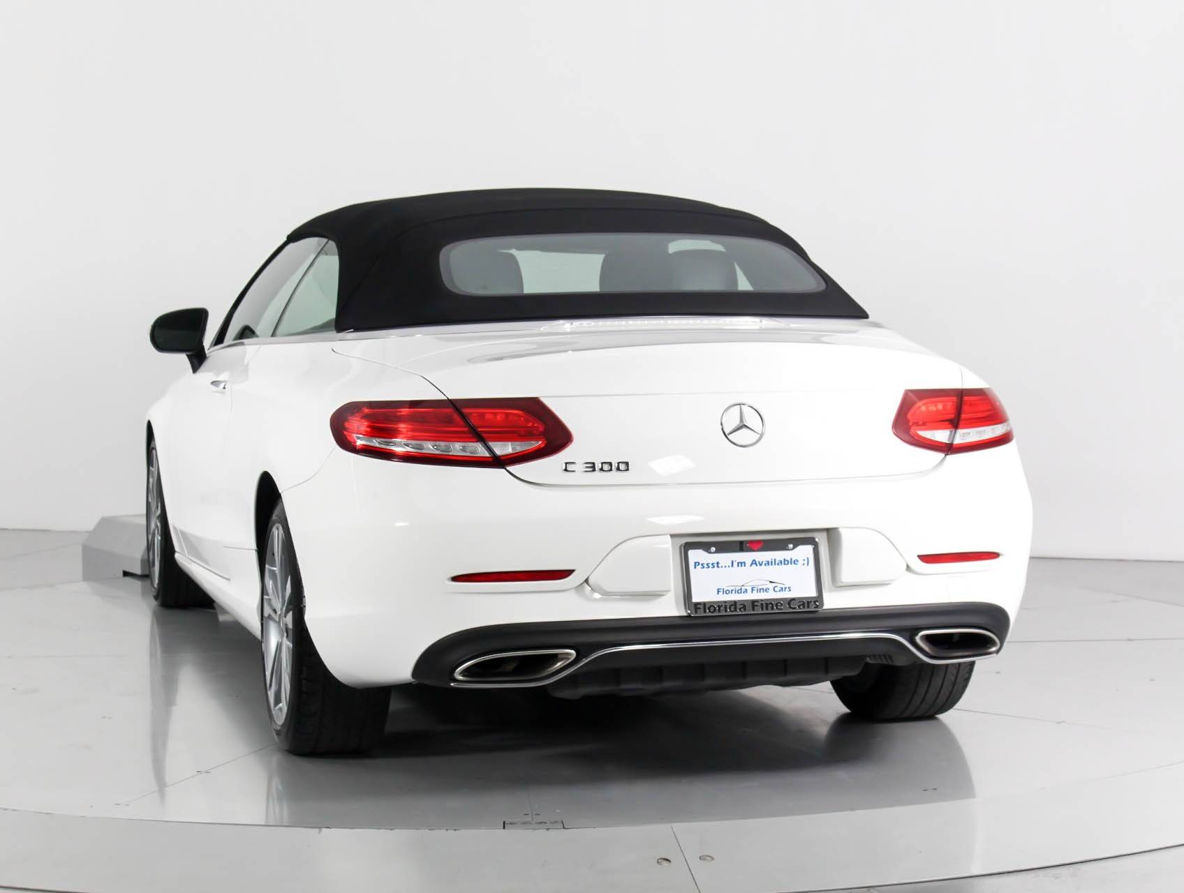 Florida Fine Cars - Used MERCEDES-BENZ C CLASS 2018 MIAMI C300