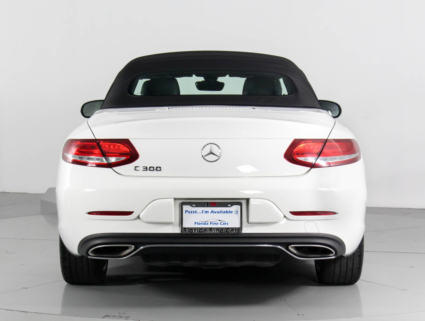 Florida Fine Cars - Used MERCEDES-BENZ C CLASS 2018 MIAMI C300