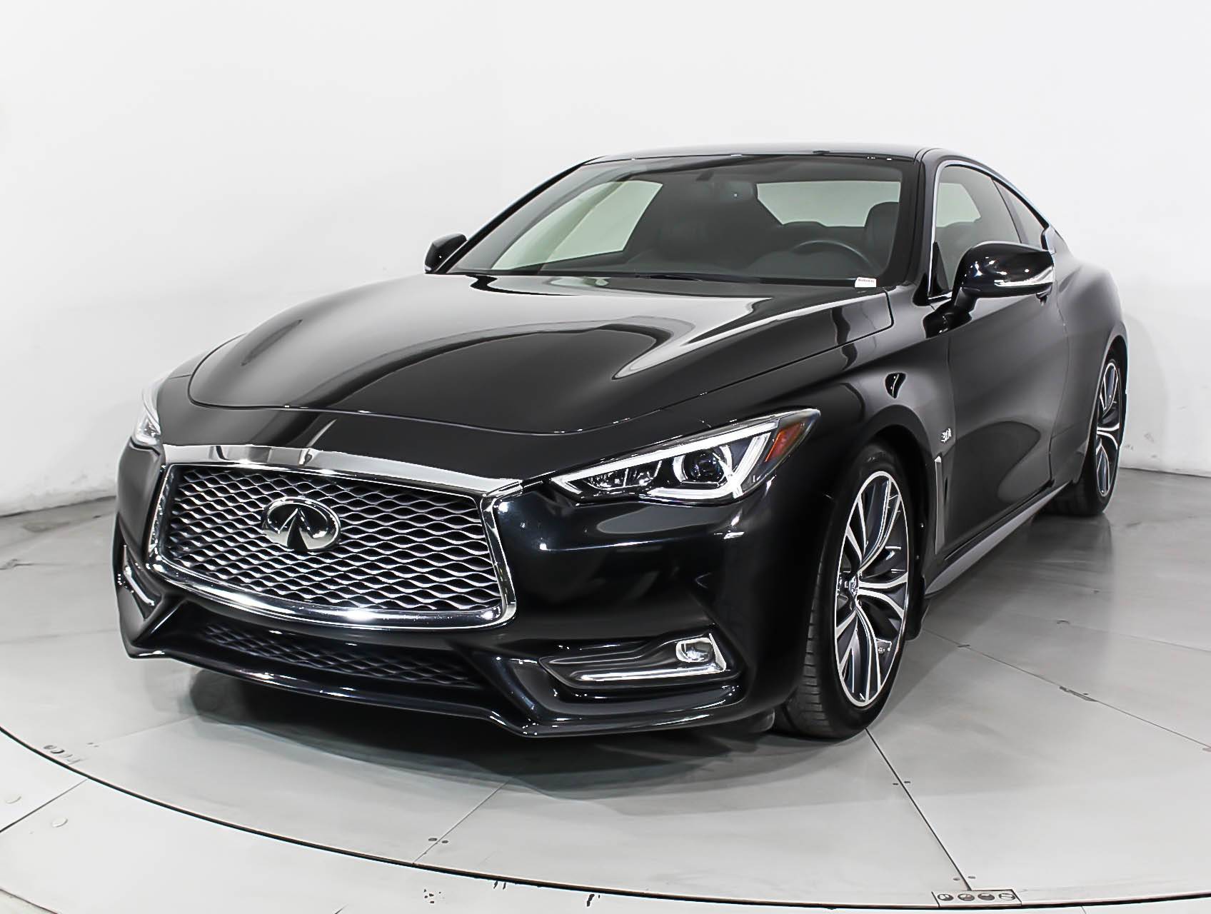 Florida Fine Cars - Used INFINITI Q60 2018 MIAMI 3.0t Luxe