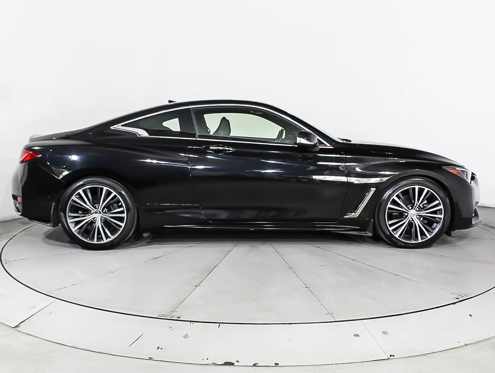 Florida Fine Cars - Used INFINITI Q60 2018 MIAMI 3.0t Luxe