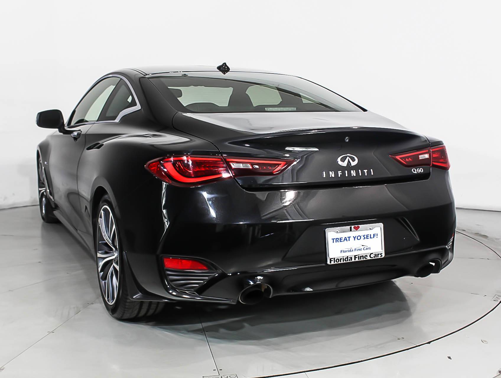 Florida Fine Cars - Used INFINITI Q60 2018 MIAMI 3.0t Luxe