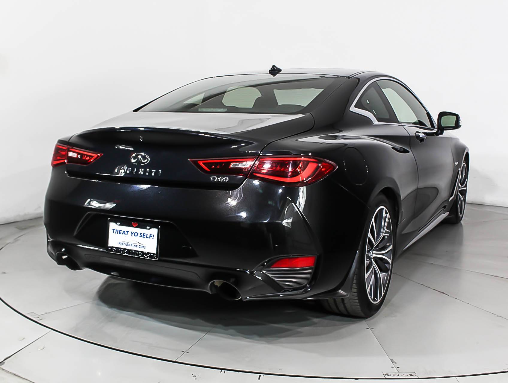 Florida Fine Cars - Used INFINITI Q60 2018 MIAMI 3.0t Luxe