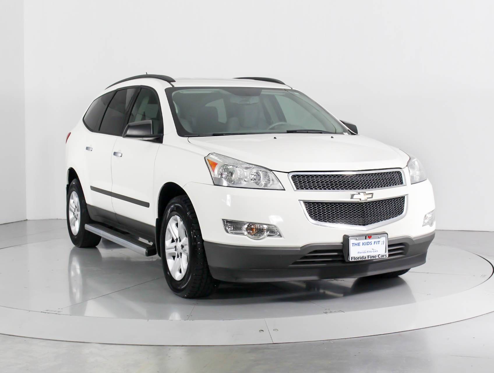 Florida Fine Cars - Used CHEVROLET TRAVERSE 2012 WEST PALM LS