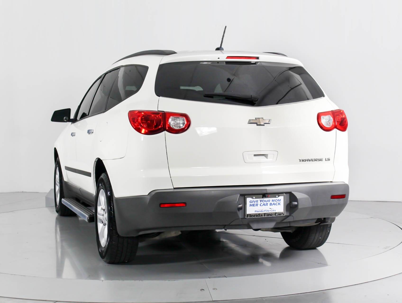 Florida Fine Cars - Used CHEVROLET TRAVERSE 2012 WEST PALM LS