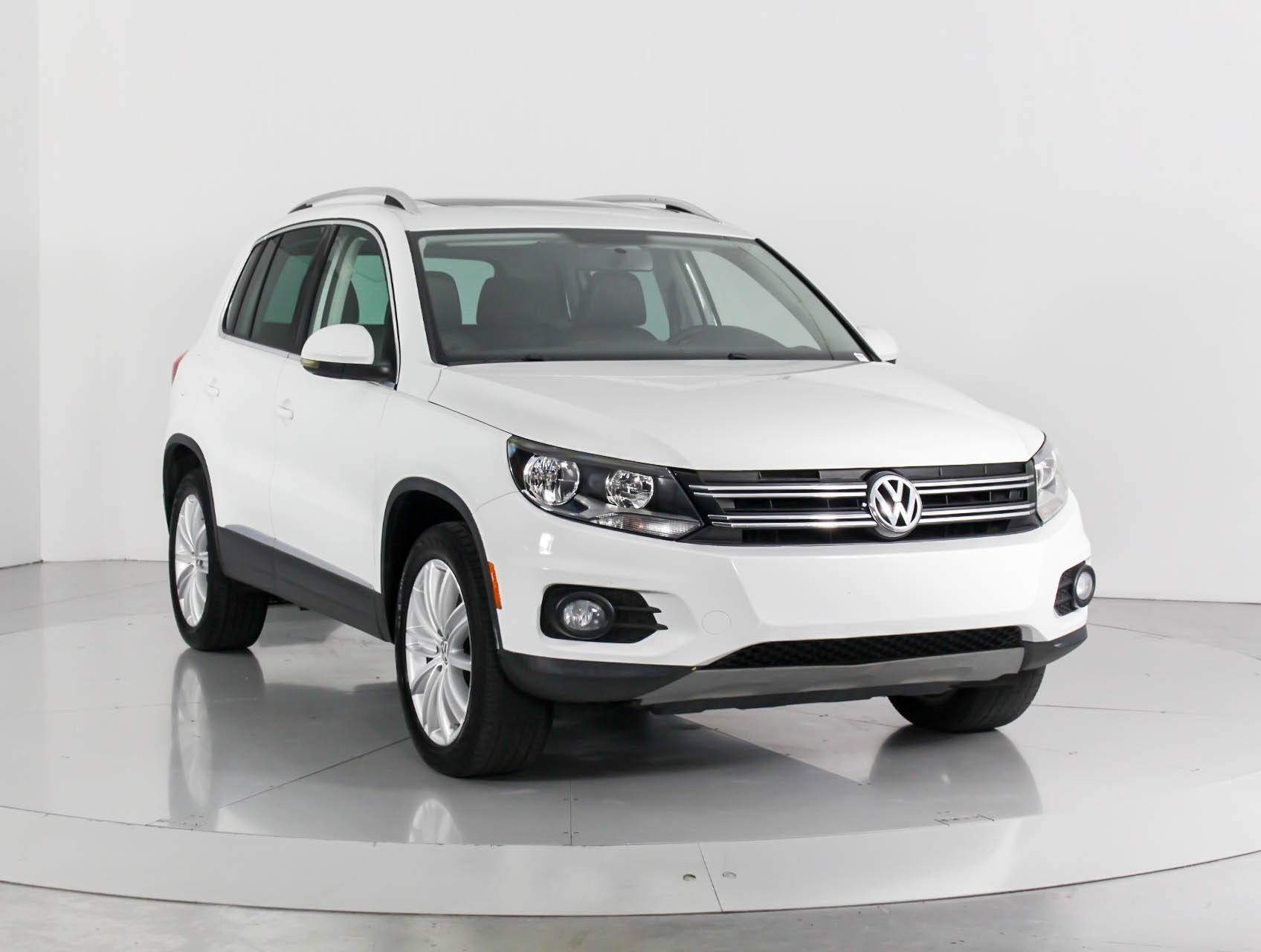 Florida Fine Cars - Used VOLKSWAGEN TIGUAN 2015 WEST PALM Sel