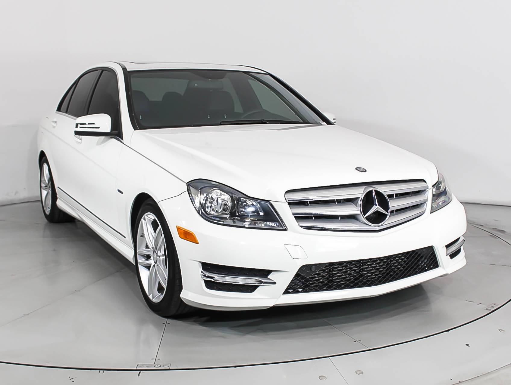 Florida Fine Cars - Used MERCEDES-BENZ C CLASS 2012 MIAMI C250