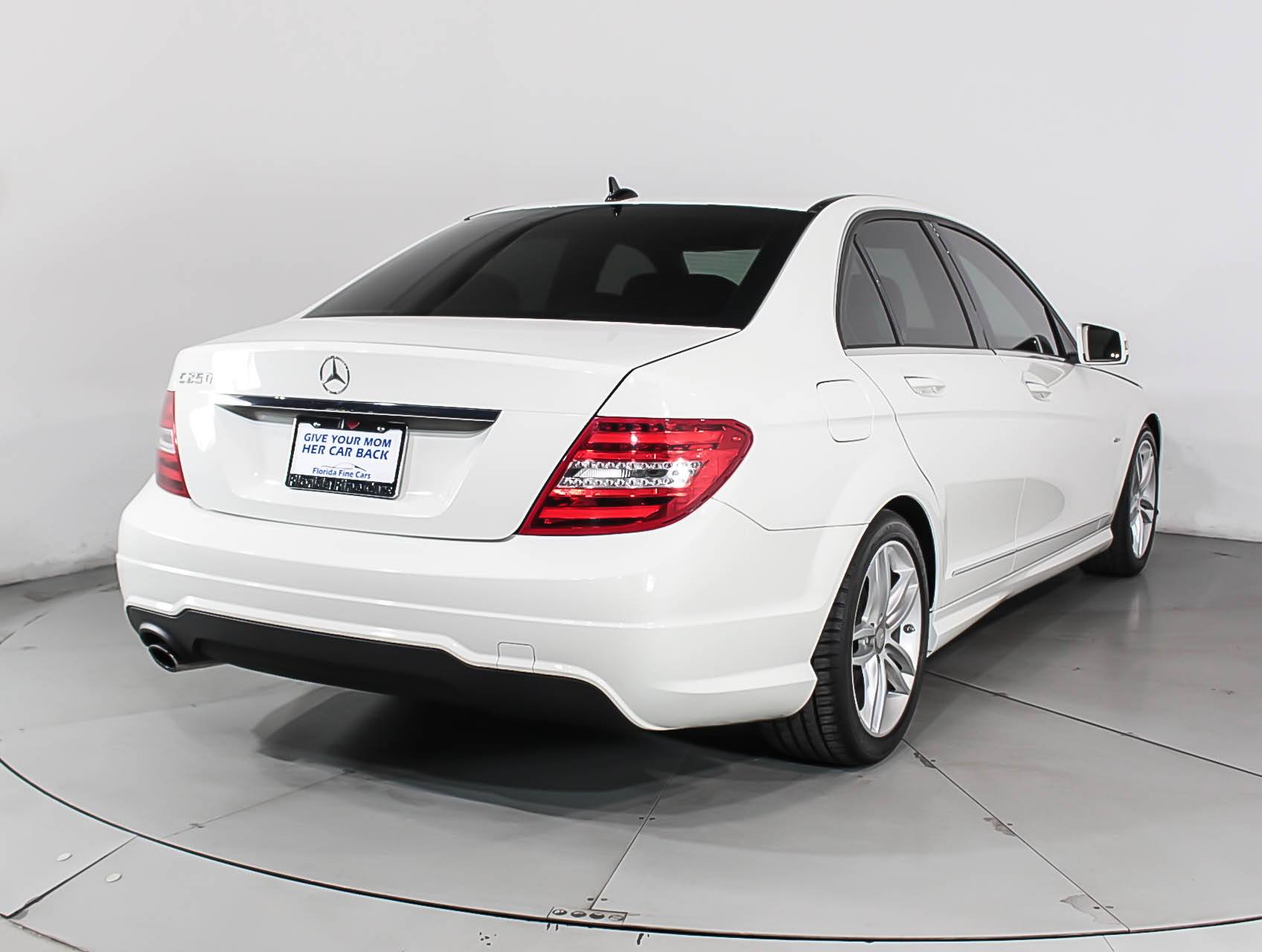 Florida Fine Cars - Used MERCEDES-BENZ C CLASS 2012 MIAMI C250