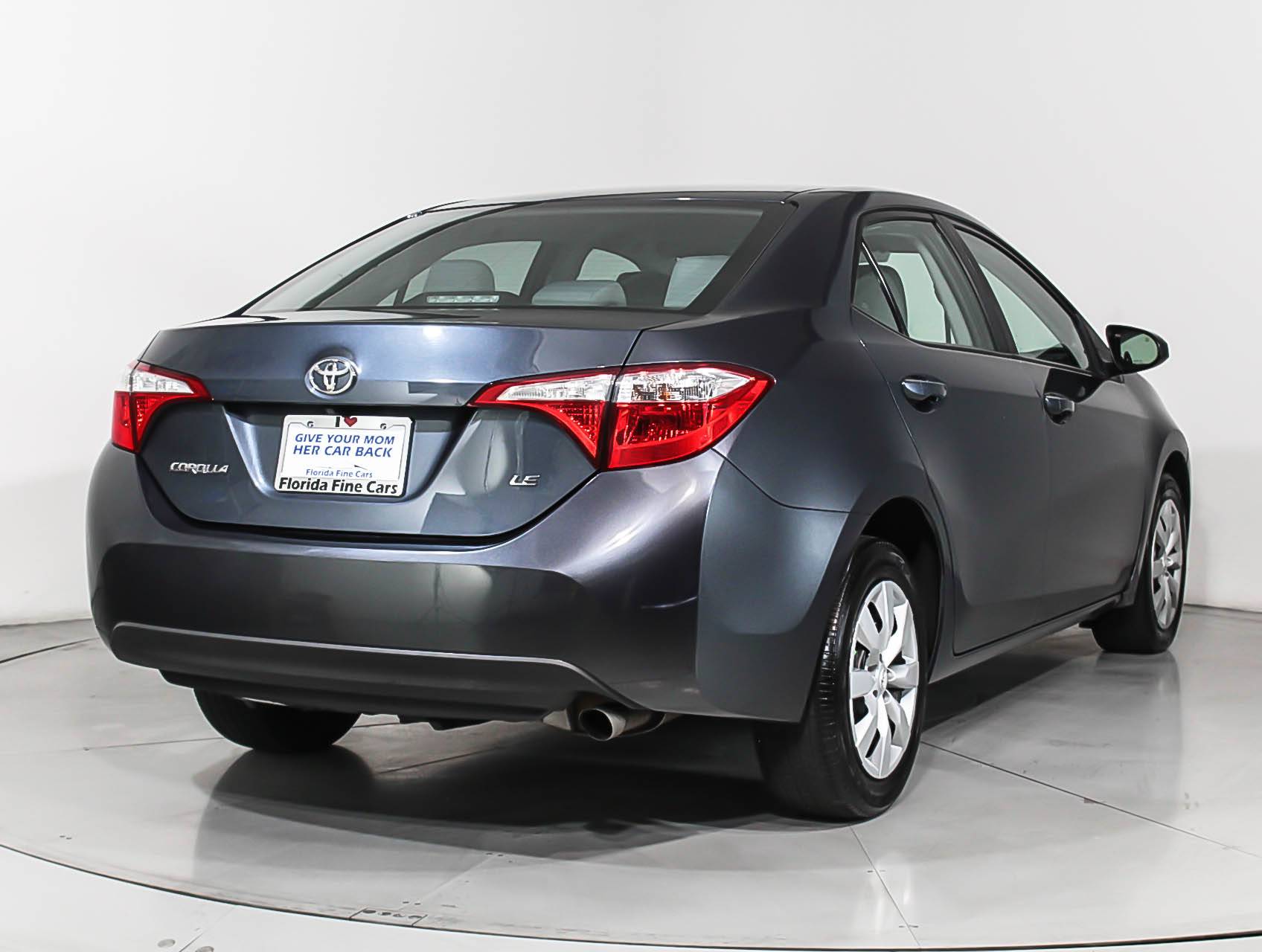 Florida Fine Cars - Used TOYOTA COROLLA 2016 MIAMI Le