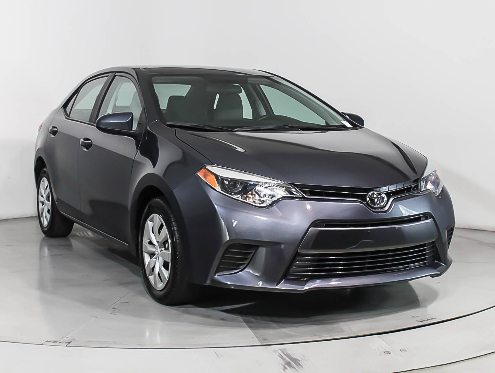 Florida Fine Cars - Used TOYOTA COROLLA 2016 MIAMI Le