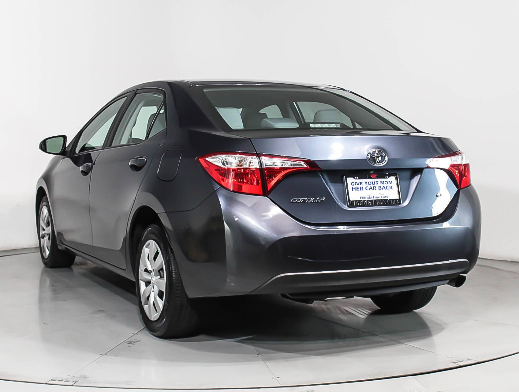 Florida Fine Cars - Used TOYOTA COROLLA 2016 MIAMI Le