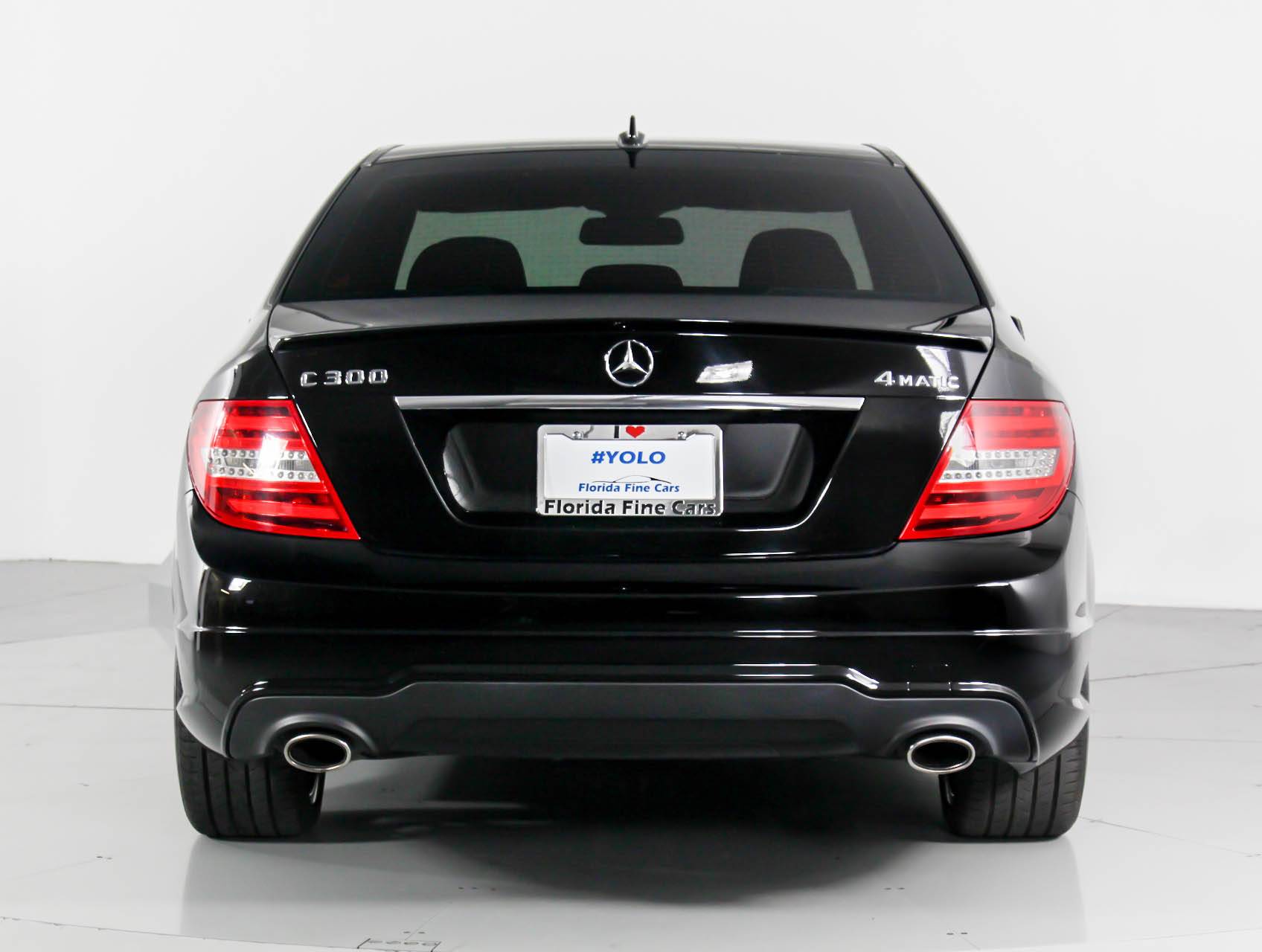 Florida Fine Cars - Used MERCEDES-BENZ C CLASS 2013 WEST PALM C300 4matic Sport 