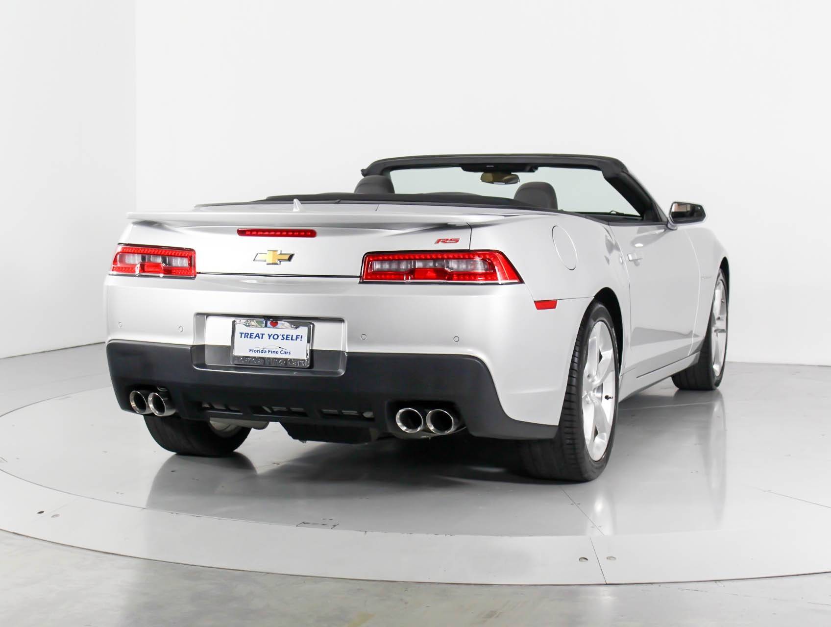 Florida Fine Cars - Used CHEVROLET CAMARO 2015 WEST PALM 2LT
