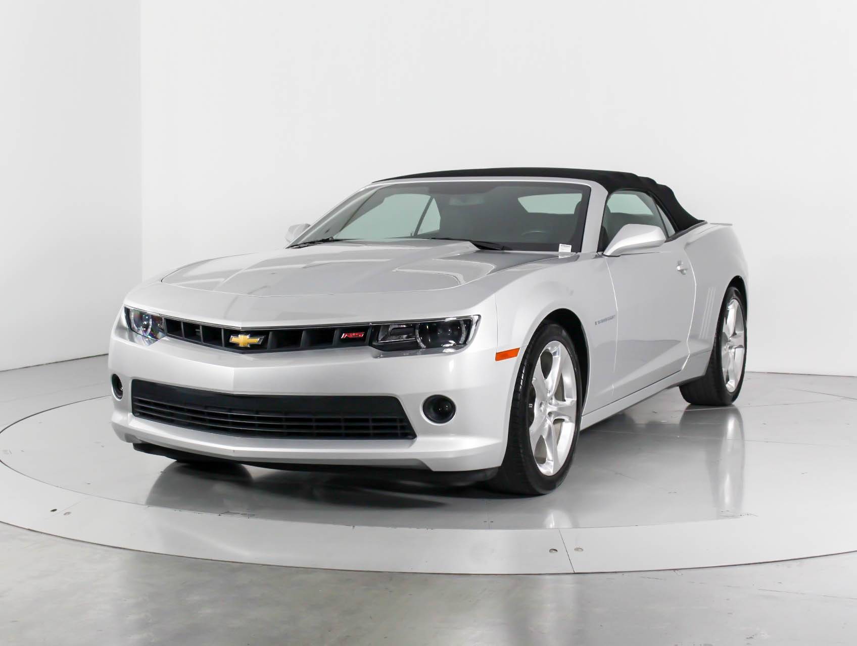 Florida Fine Cars - Used CHEVROLET CAMARO 2015 WEST PALM 2LT