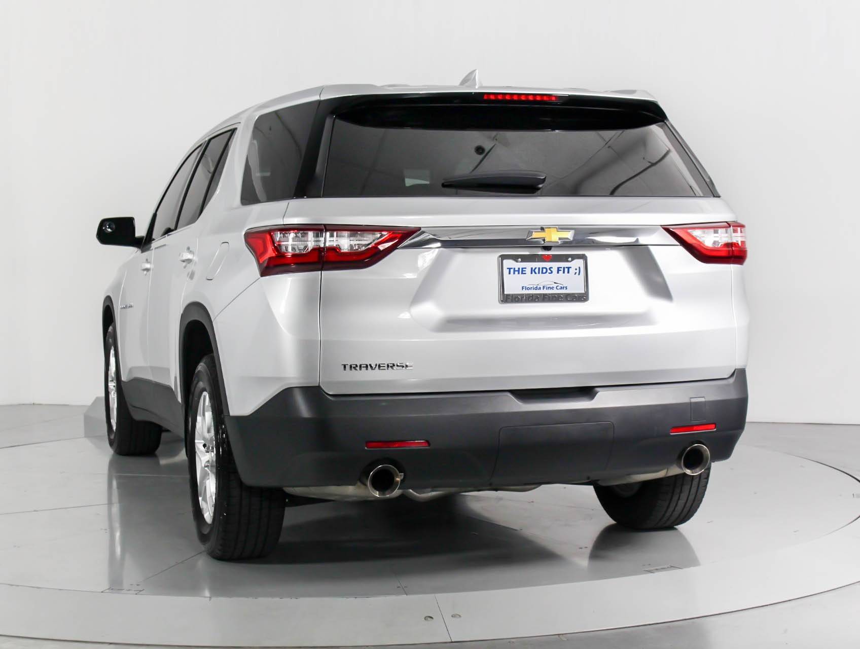 Florida Fine Cars - Used CHEVROLET TRAVERSE 2018 WEST PALM LS