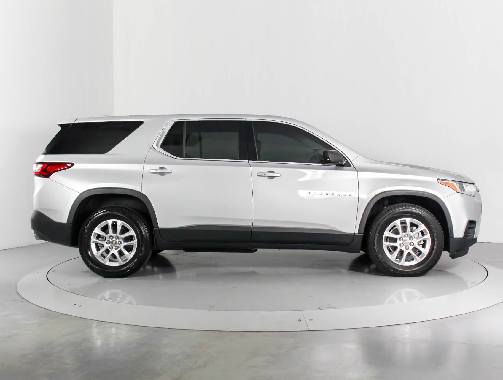 Florida Fine Cars - Used CHEVROLET TRAVERSE 2018 WEST PALM LS