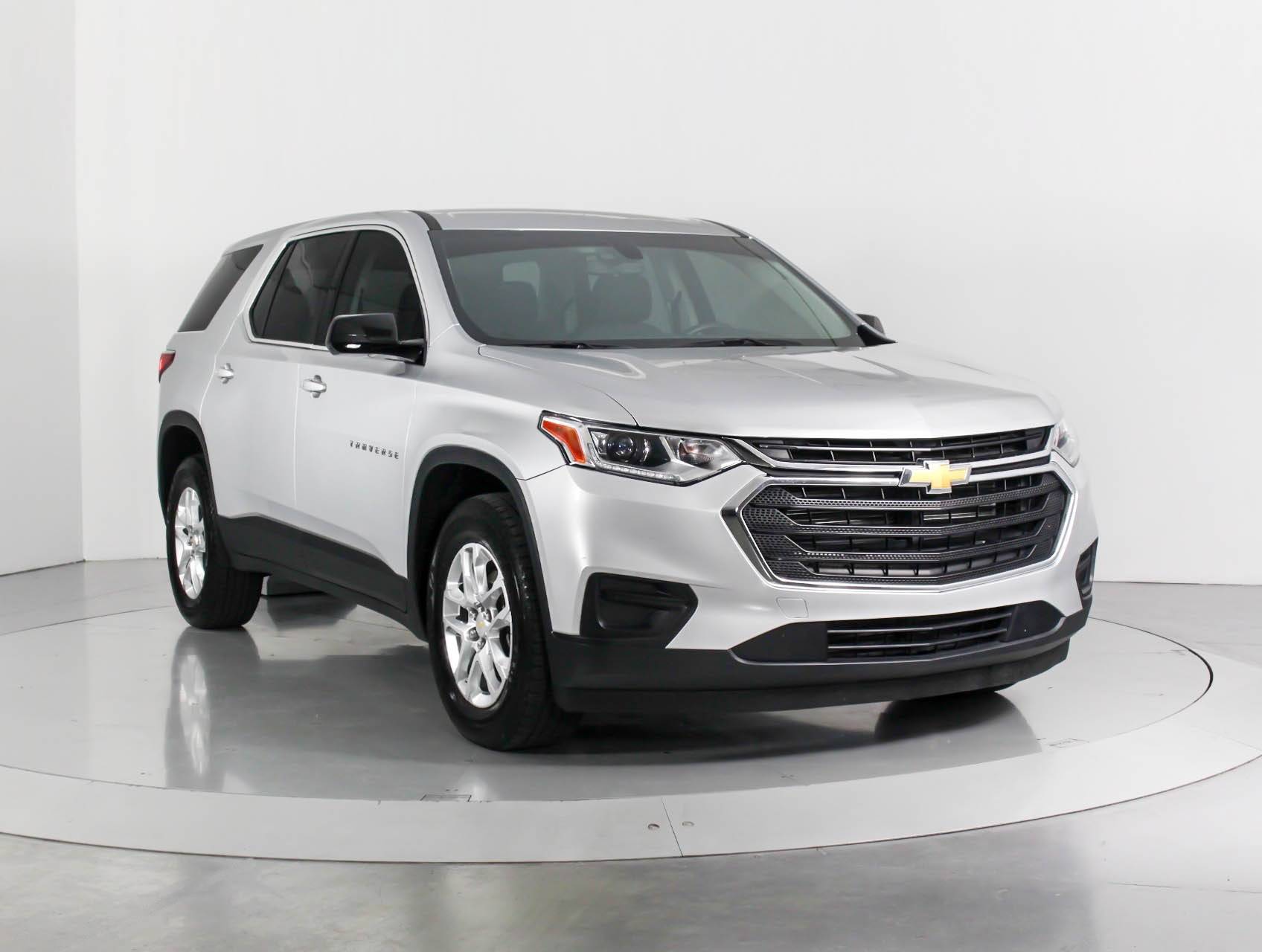 Florida Fine Cars - Used CHEVROLET TRAVERSE 2018 WEST PALM LS