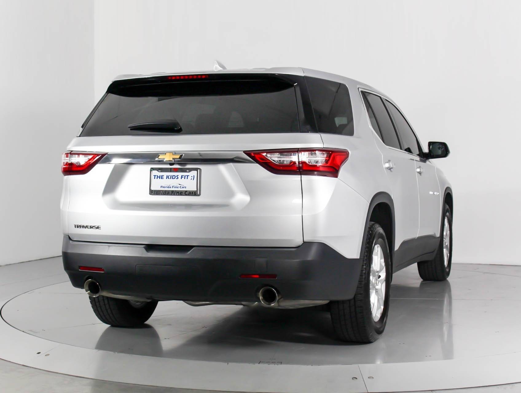 Florida Fine Cars - Used CHEVROLET TRAVERSE 2018 WEST PALM LS