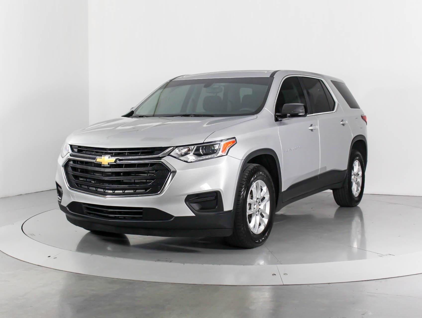 Florida Fine Cars - Used CHEVROLET TRAVERSE 2018 WEST PALM LS