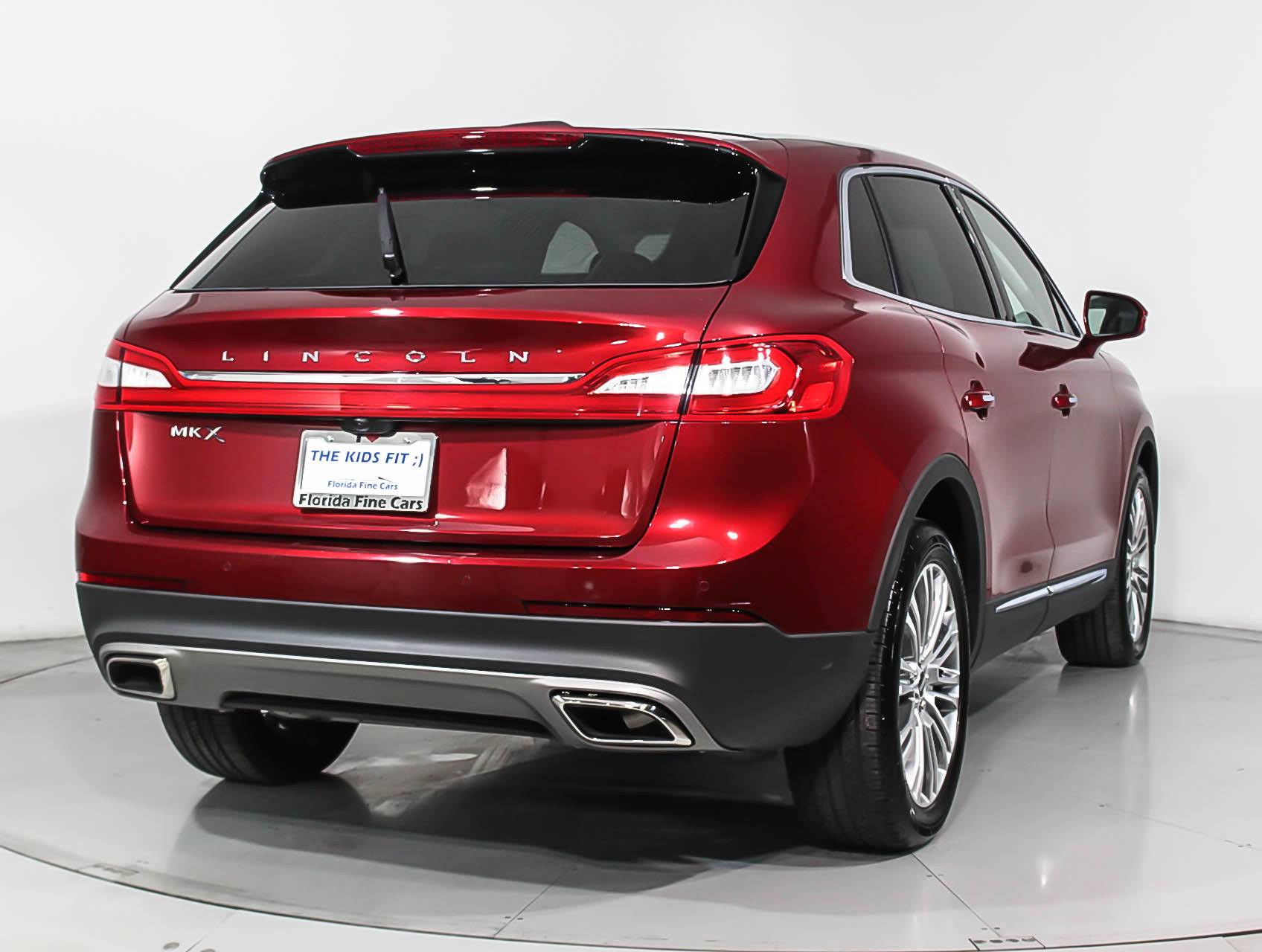 Florida Fine Cars - Used LINCOLN MKX 2018 MIAMI RESERVE