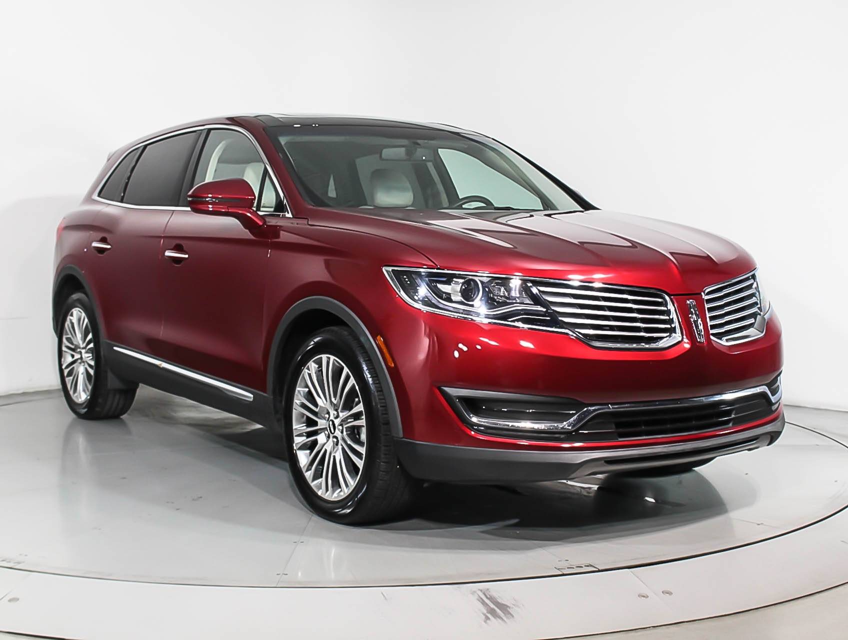 Florida Fine Cars - Used LINCOLN MKX 2018 MIAMI RESERVE