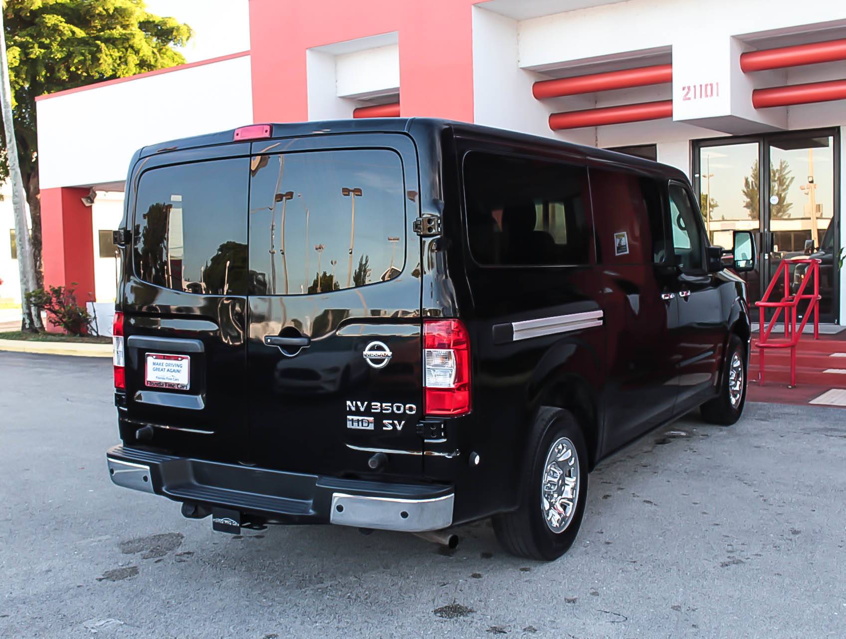 Florida Fine Cars - Used NISSAN NV3500 2016 MARGATE Sv