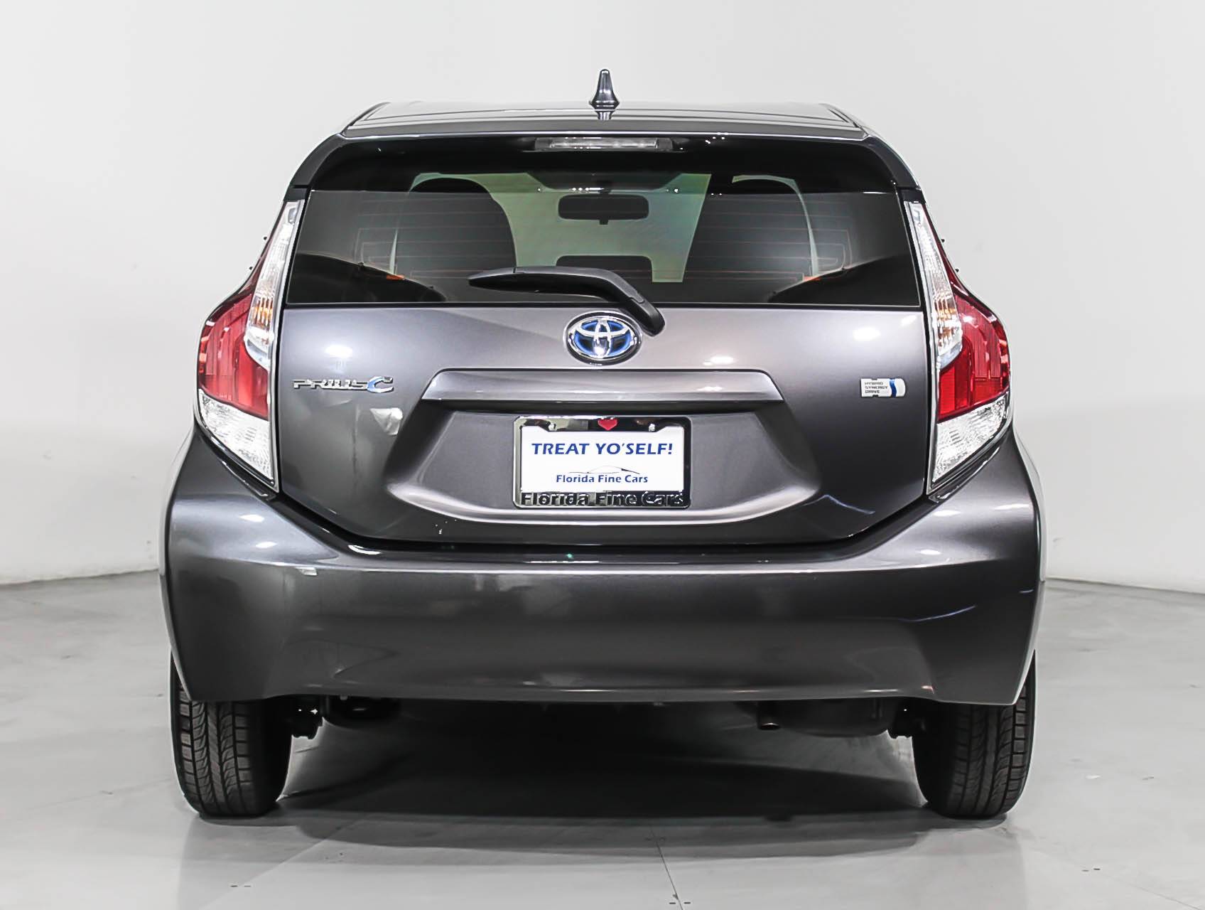 Florida Fine Cars - Used TOYOTA PRIUS C 2016 MIAMI Two