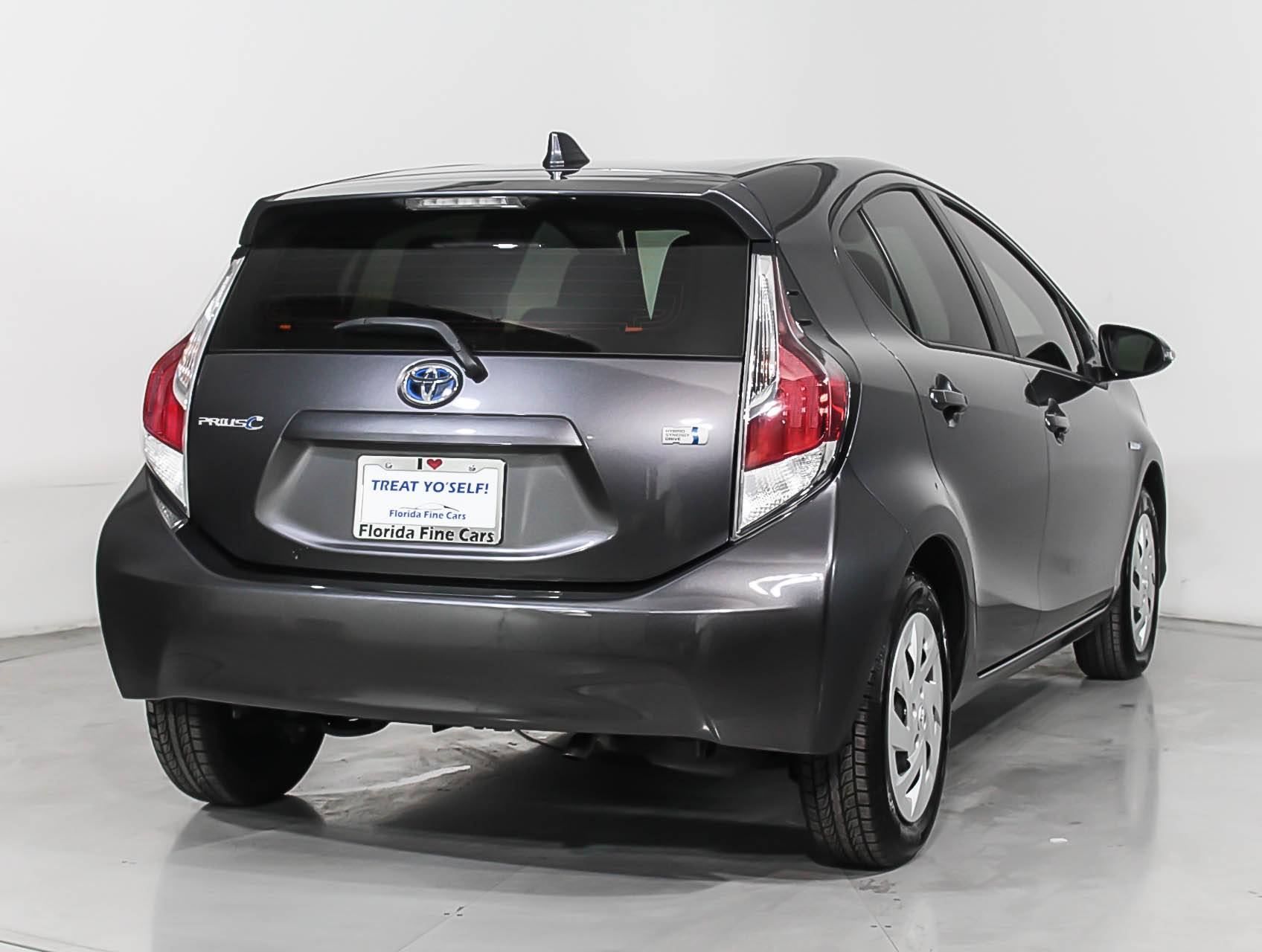 Florida Fine Cars - Used TOYOTA PRIUS C 2016 MIAMI Two