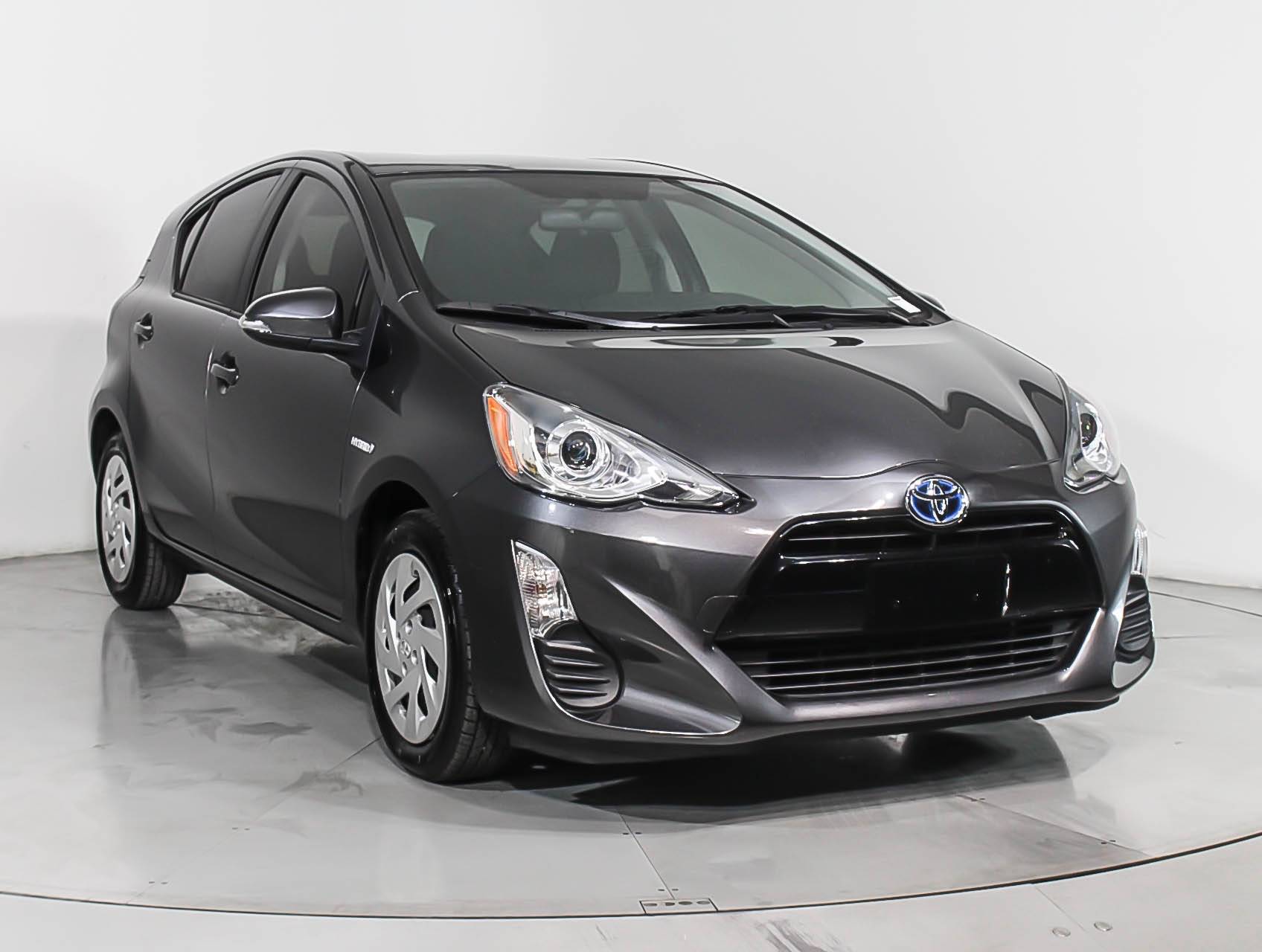Florida Fine Cars - Used TOYOTA PRIUS C 2016 MIAMI Two