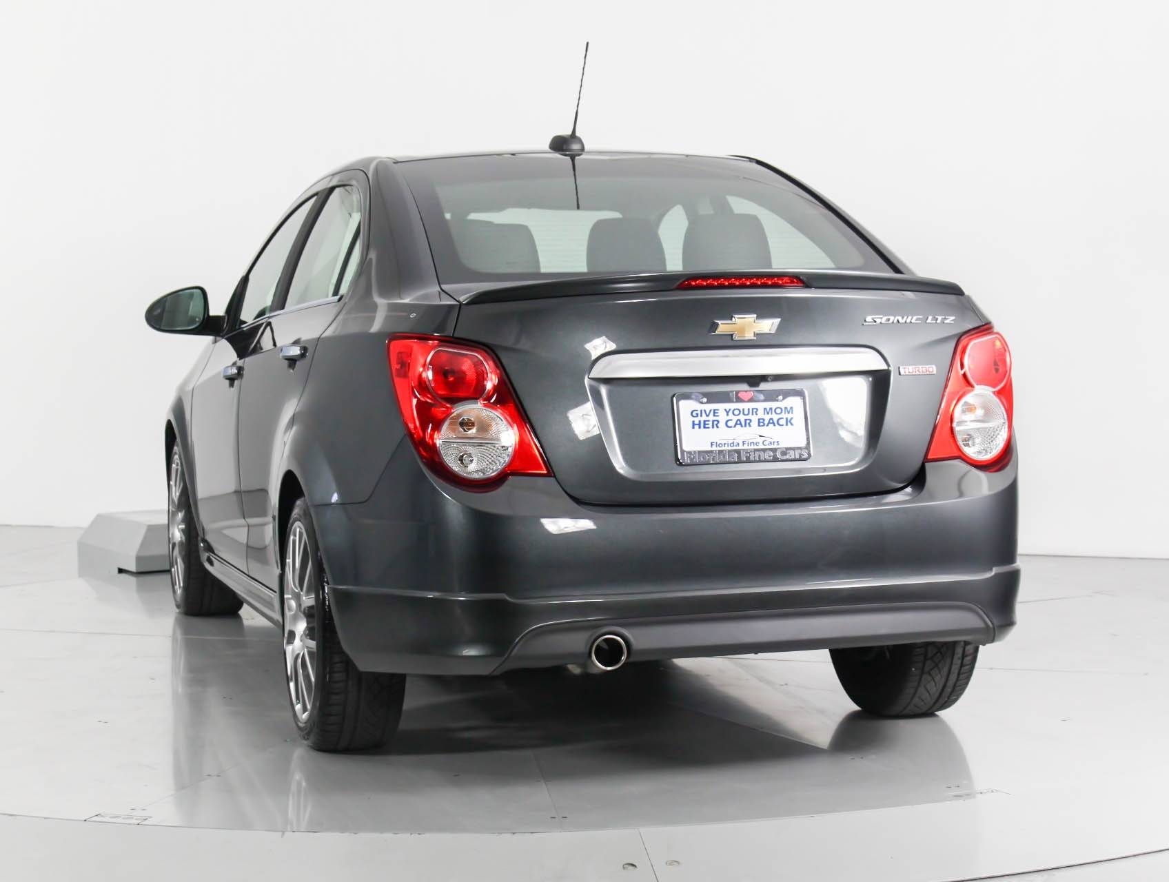 Florida Fine Cars - Used CHEVROLET SONIC 2016 WEST PALM LTZ