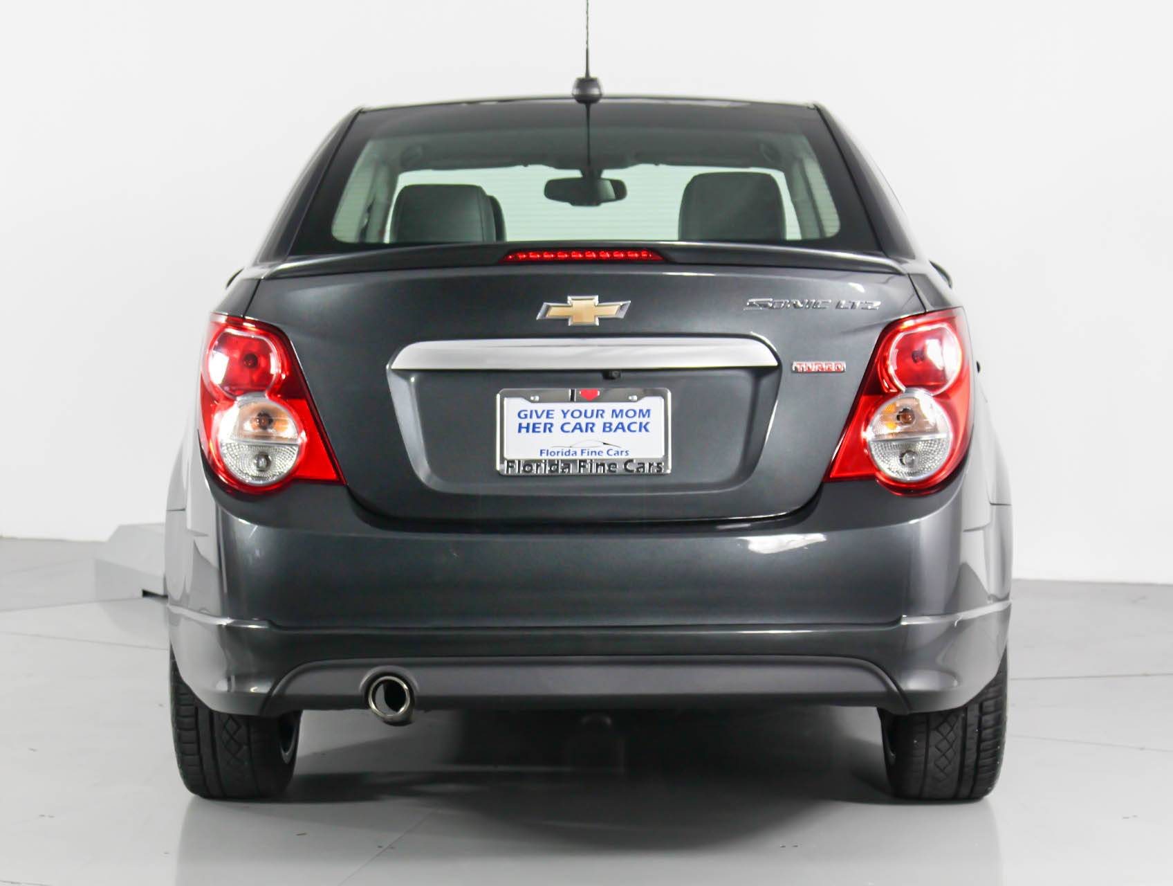 Florida Fine Cars - Used CHEVROLET SONIC 2016 WEST PALM LTZ