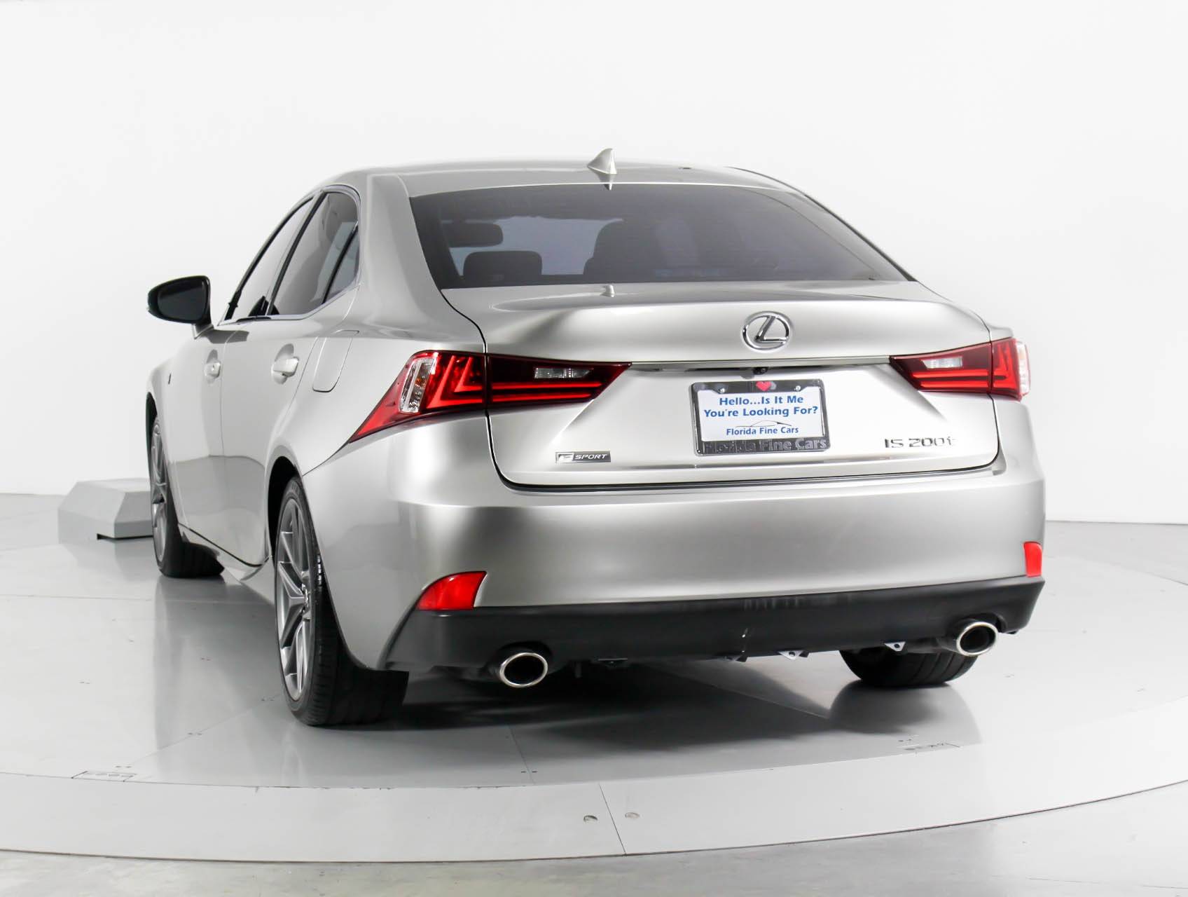 Florida Fine Cars - Used LEXUS IS 200T 2016 WEST PALM F Sport