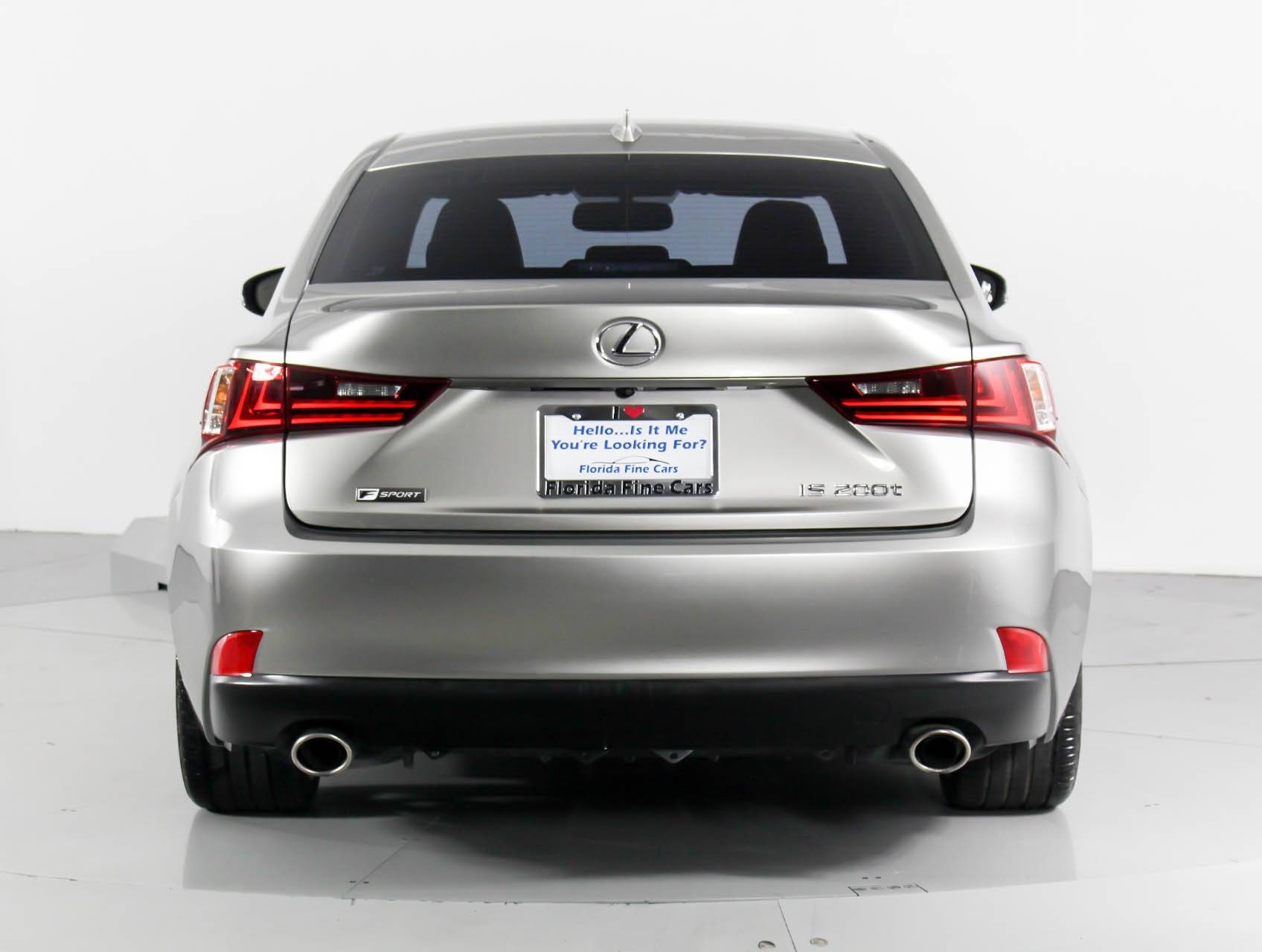 Florida Fine Cars - Used LEXUS IS 200T 2016 WEST PALM F Sport