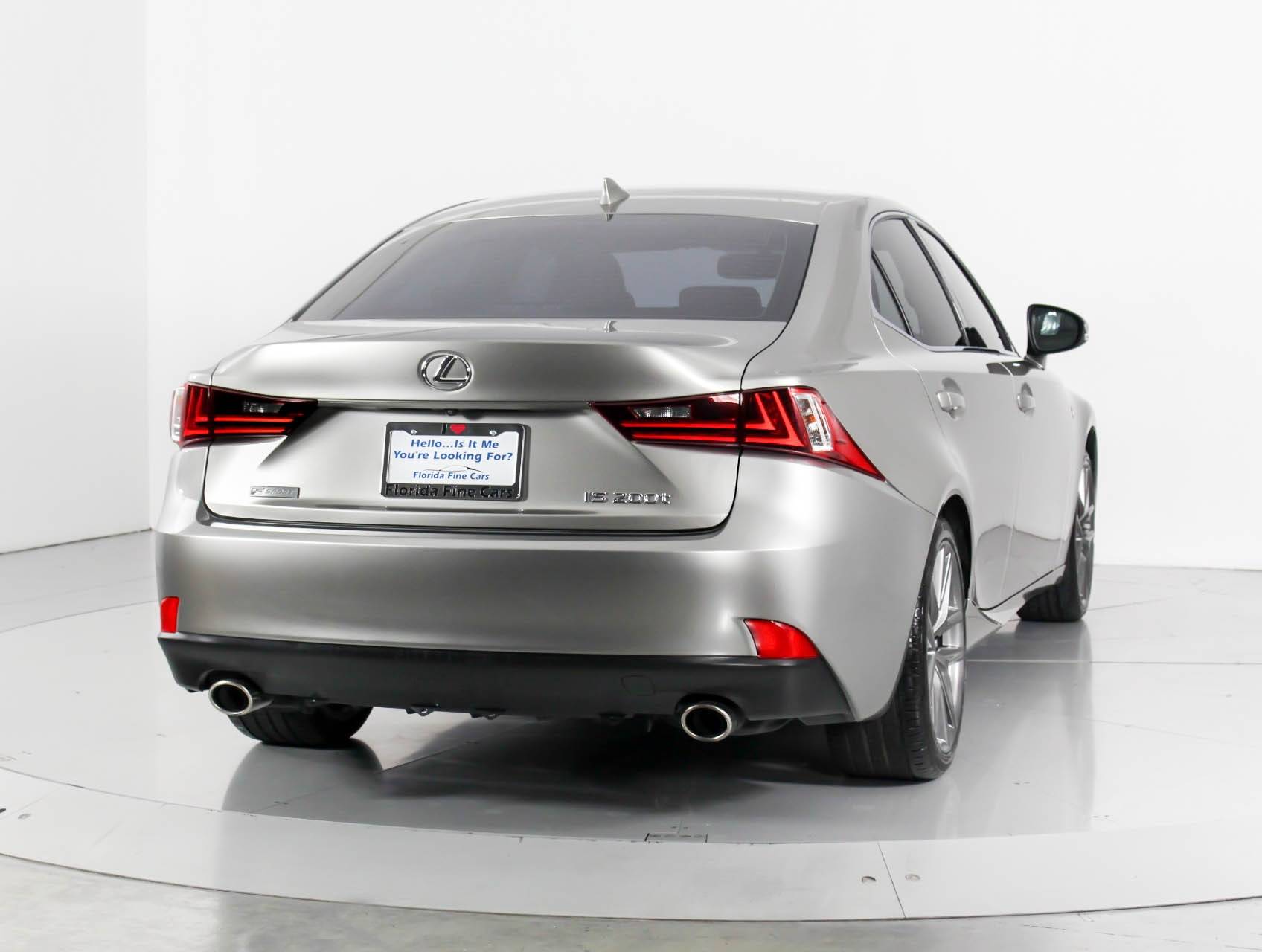 Florida Fine Cars - Used LEXUS IS 200T 2016 WEST PALM F Sport