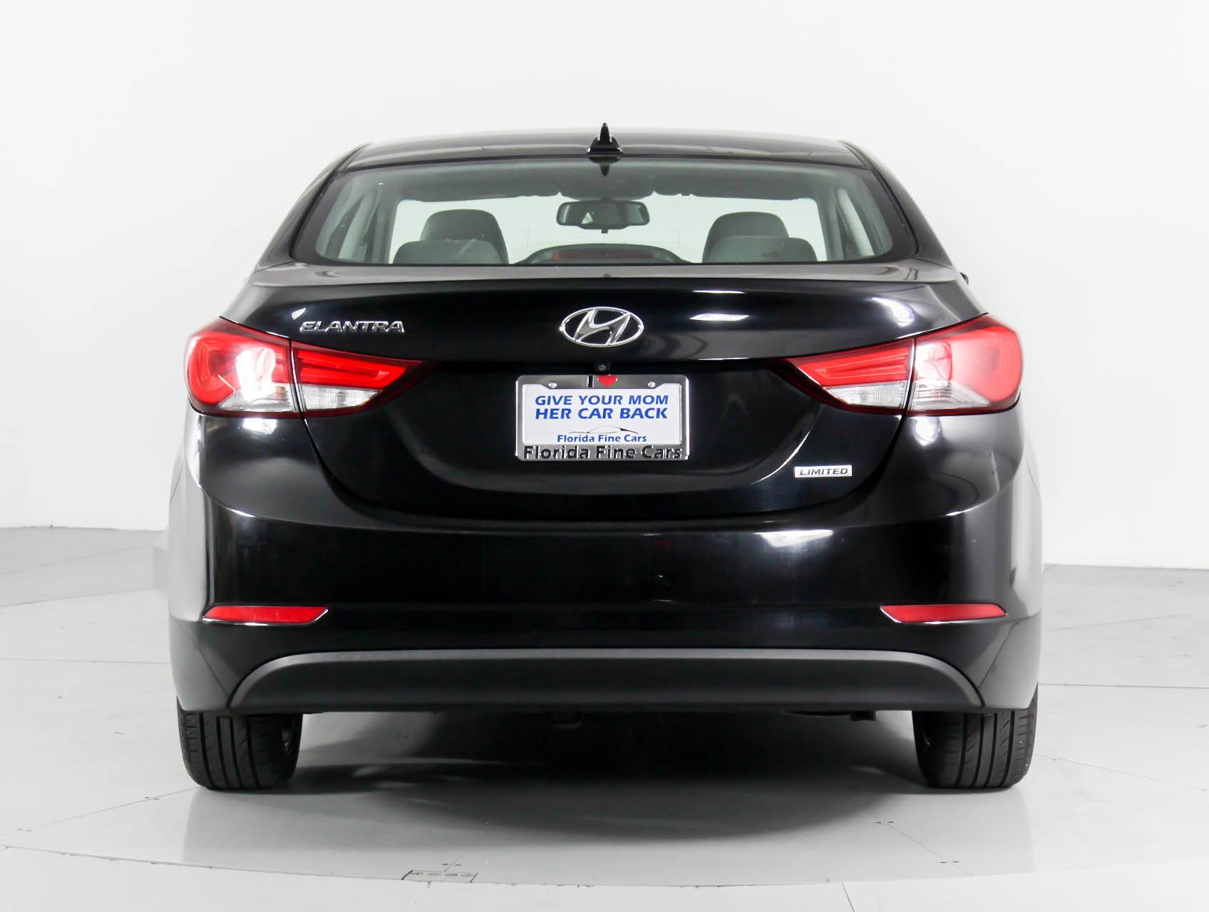 Florida Fine Cars - Used HYUNDAI ELANTRA 2014 WEST PALM Limited