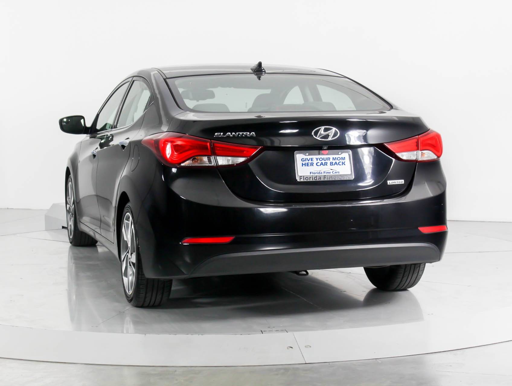 Florida Fine Cars - Used HYUNDAI ELANTRA 2014 WEST PALM Limited