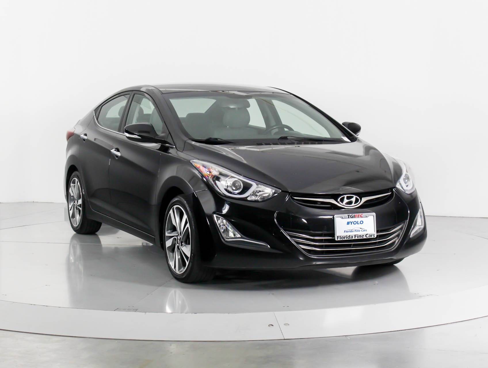 Florida Fine Cars - Used HYUNDAI ELANTRA 2014 WEST PALM Limited