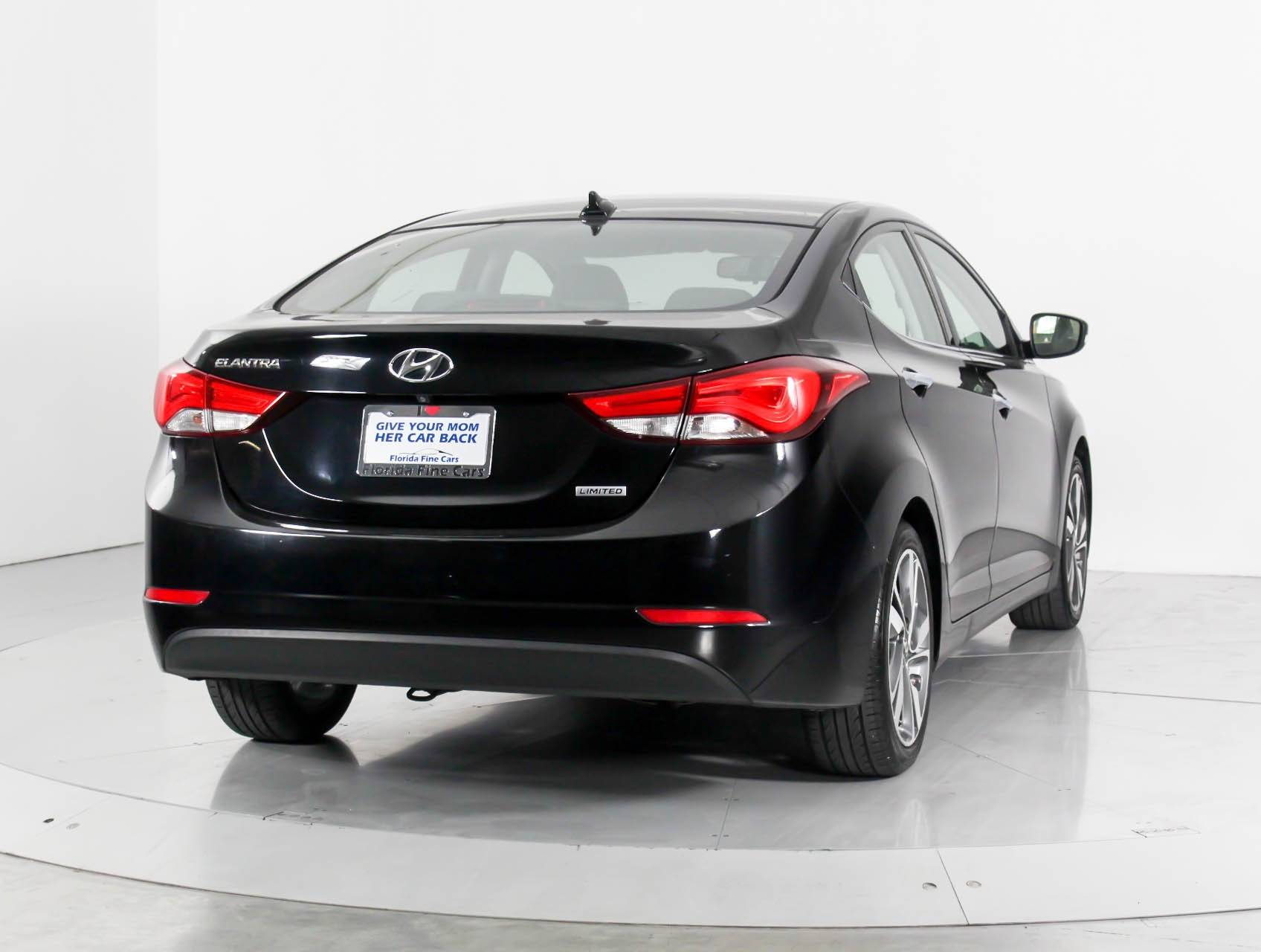 Florida Fine Cars - Used HYUNDAI ELANTRA 2014 WEST PALM Limited